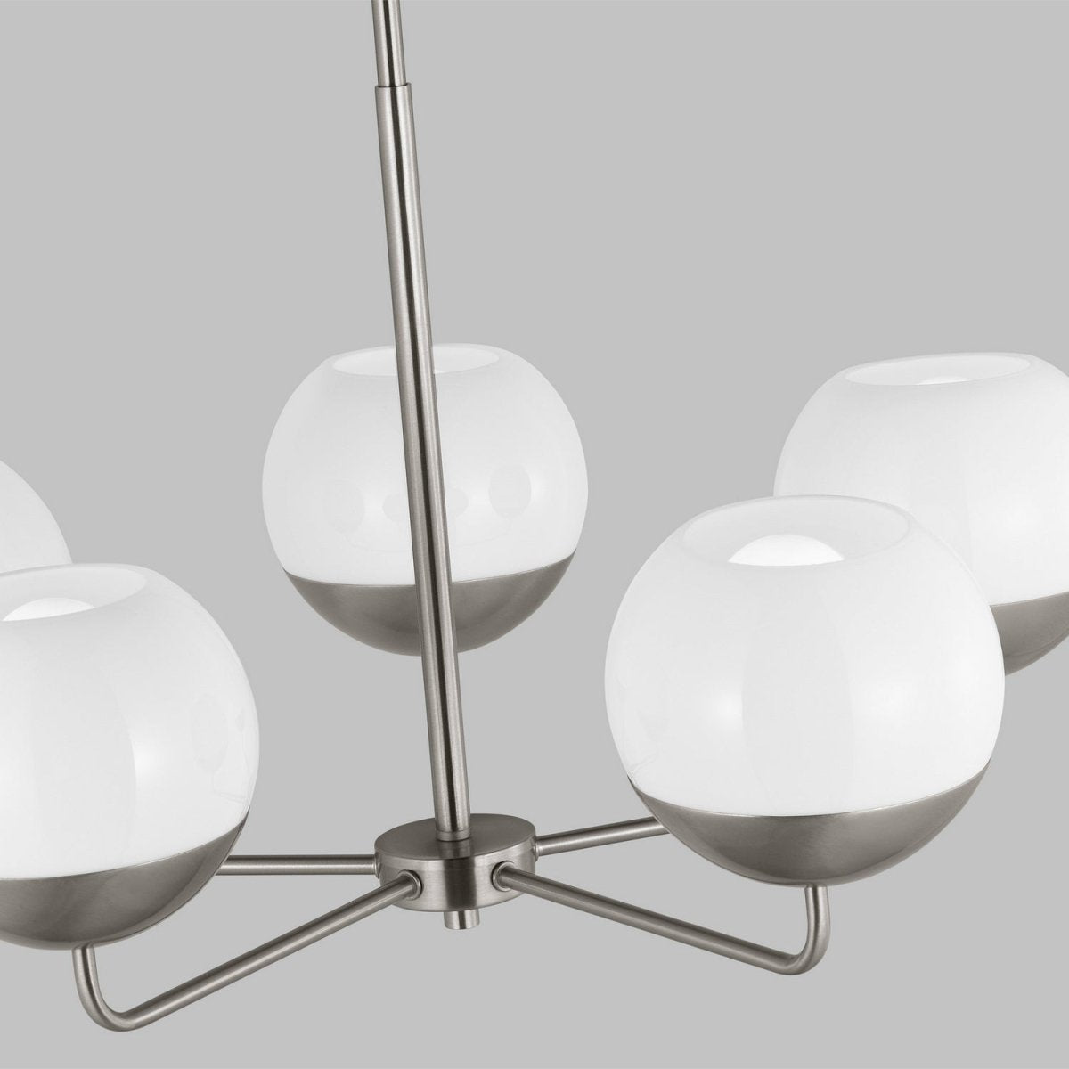 Lustre Alvin - Nickel brossé 38 1/4" by Visual Comfort Studio | Luminaires & cie
