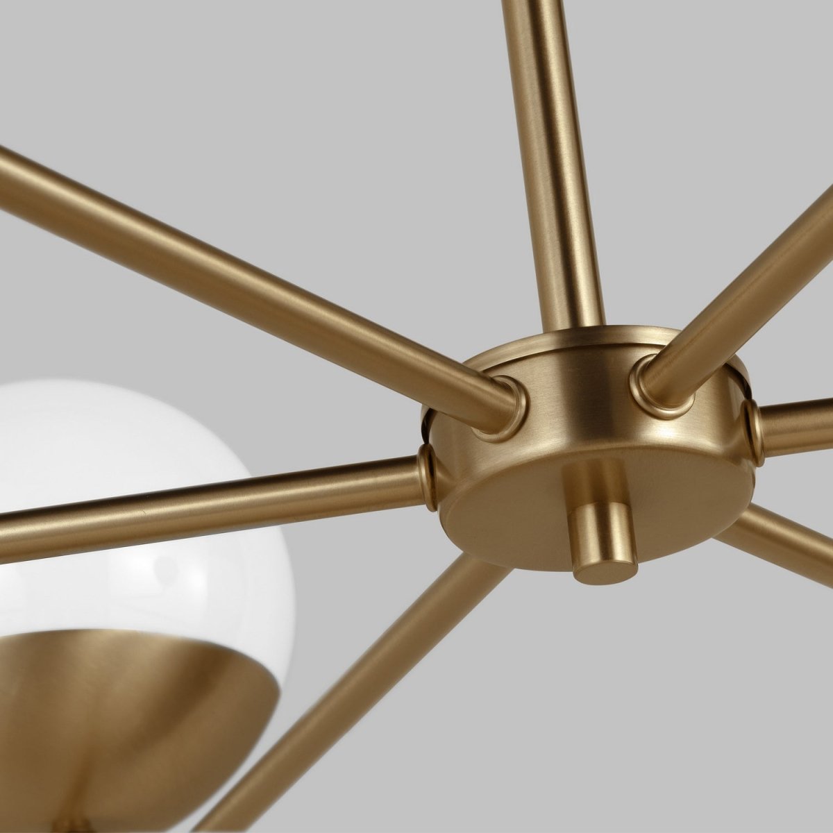 Lustre Alvin - Nickel brossé 38 1/4" by Visual Comfort Studio | Luminaires & cie