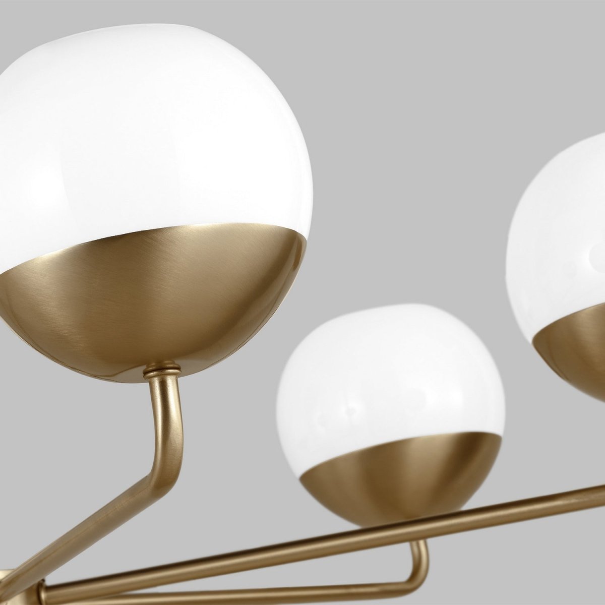 Lustre Alvin - Nickel brossé 38 1/4" by Visual Comfort Studio | Luminaires & cie