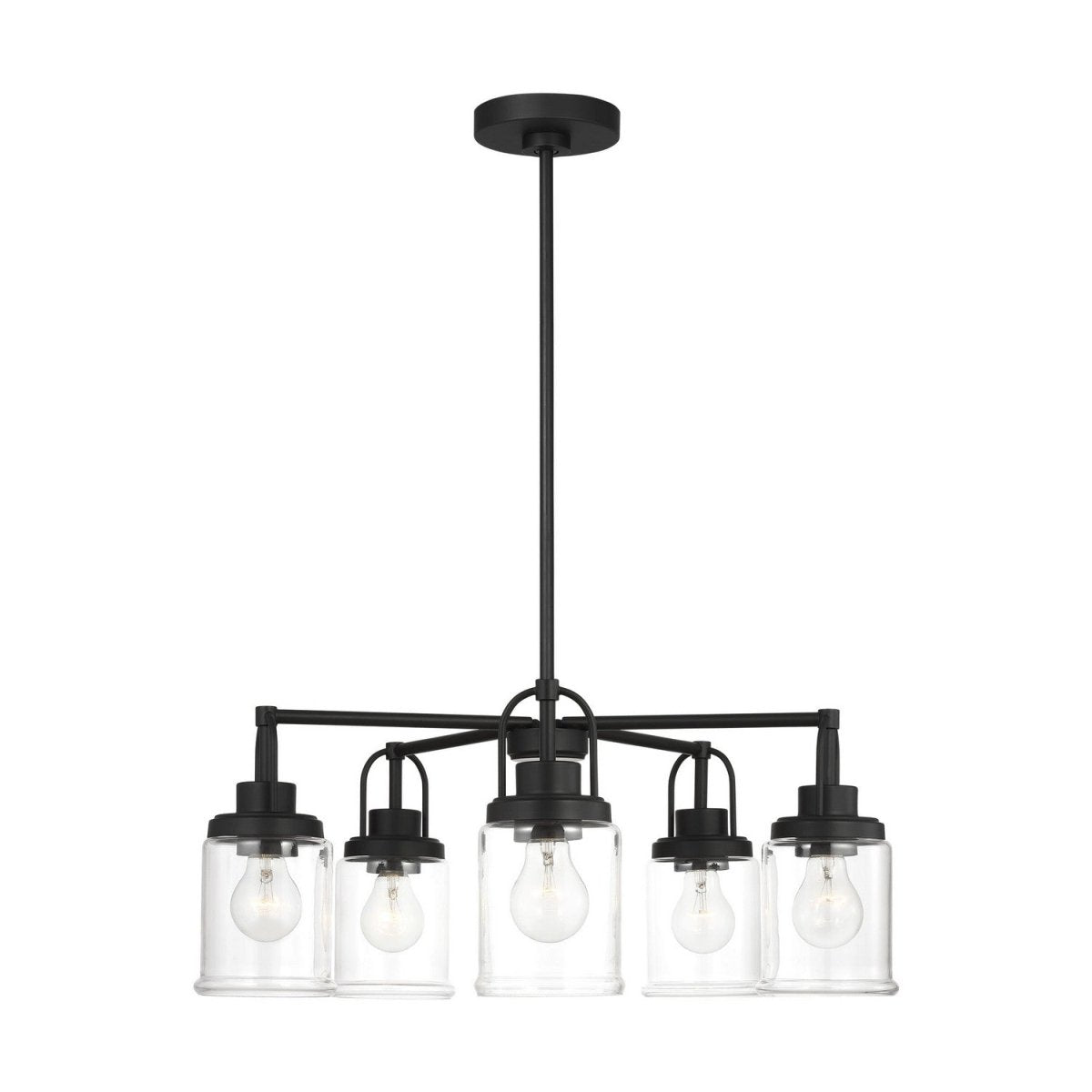 Lustre Anders - Noir minuit by Visual Comfort Studio | Luminaires & cie