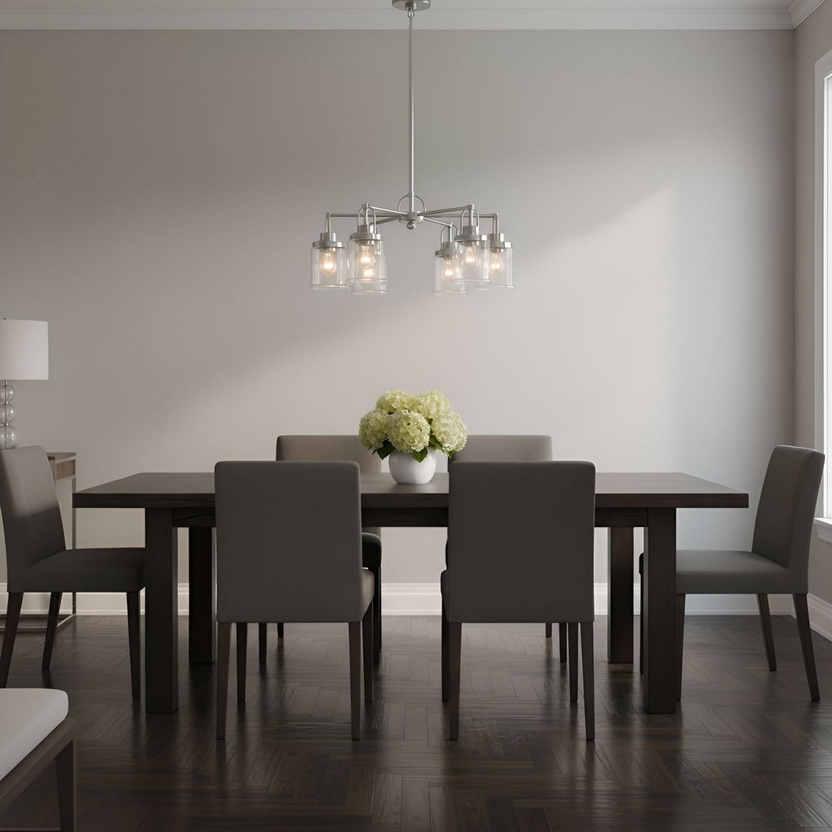 Lustre Anders - Laiton satiné by Visual Comfort Studio | Luminaires & cie