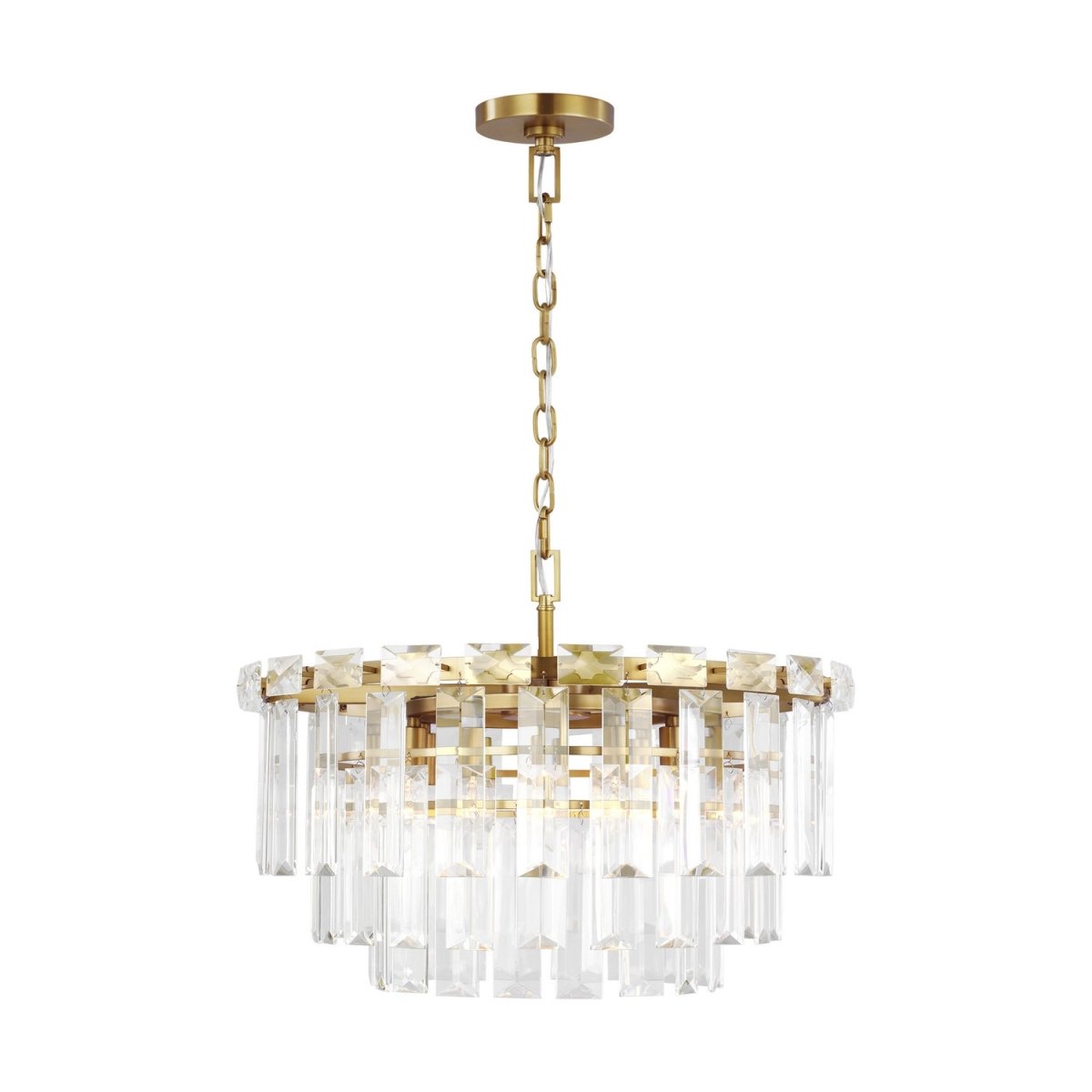 Lustre Arden - Laiton bruni 24 1/8" by Visual Comfort Studio | Luminaires & cie