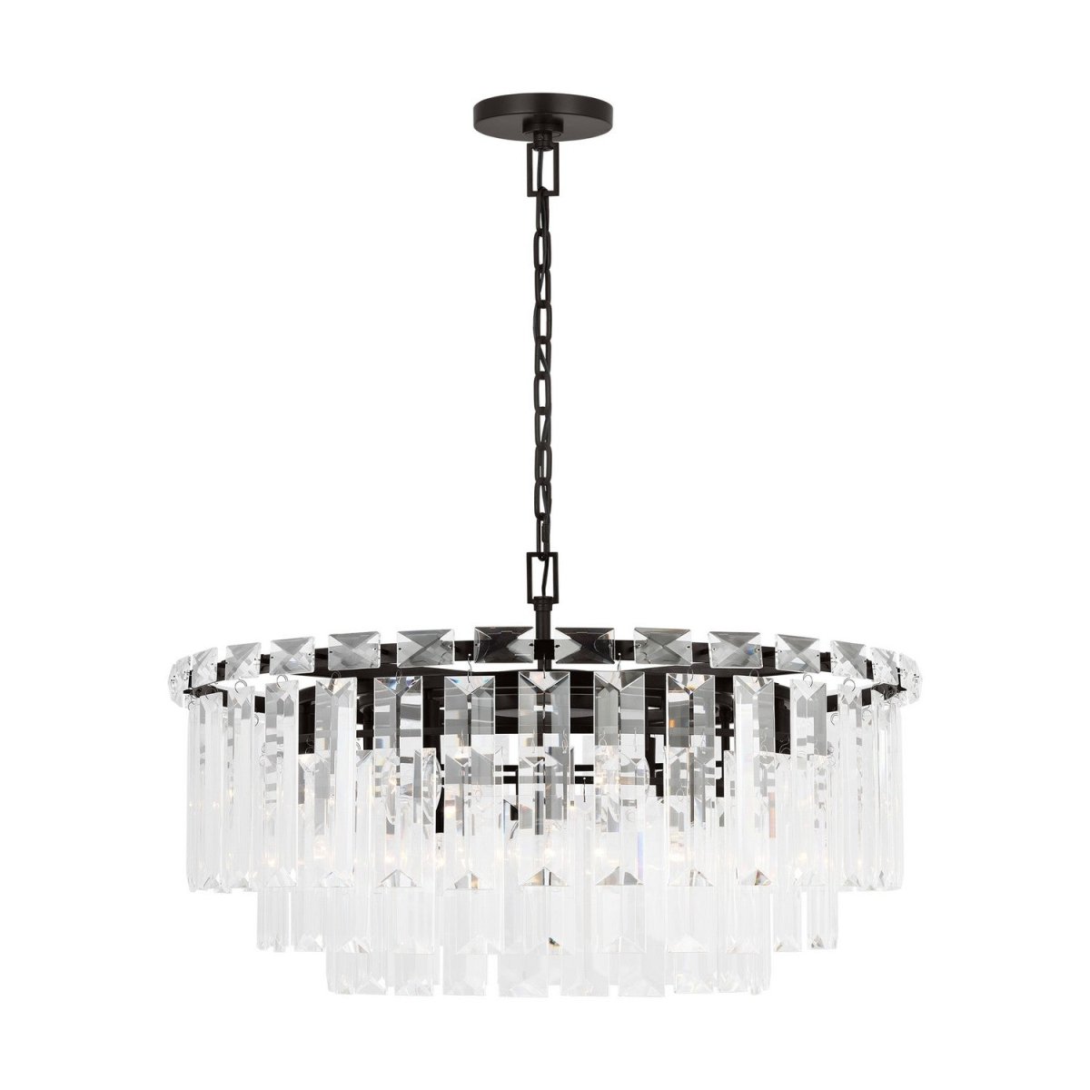 Lustre Arden - Fer vieilli 32 7/8" by Visual Comfort Studio | Luminaires & cie