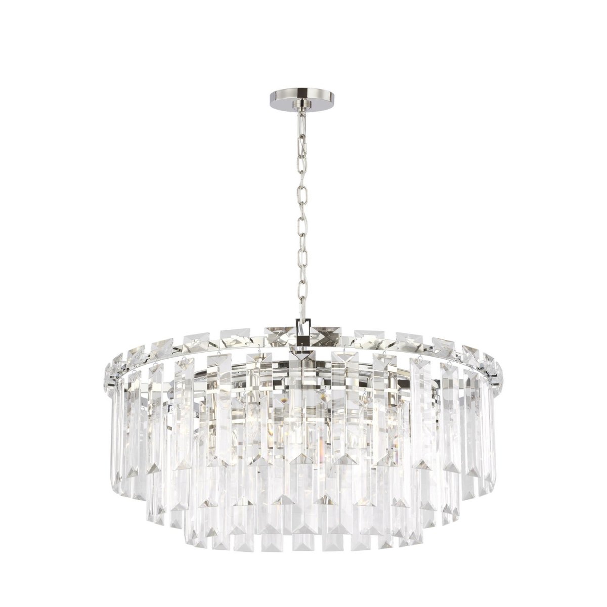 Lustre Arden - Nickel poli 32 7/8" by Visual Comfort Studio | Luminaires & cie
