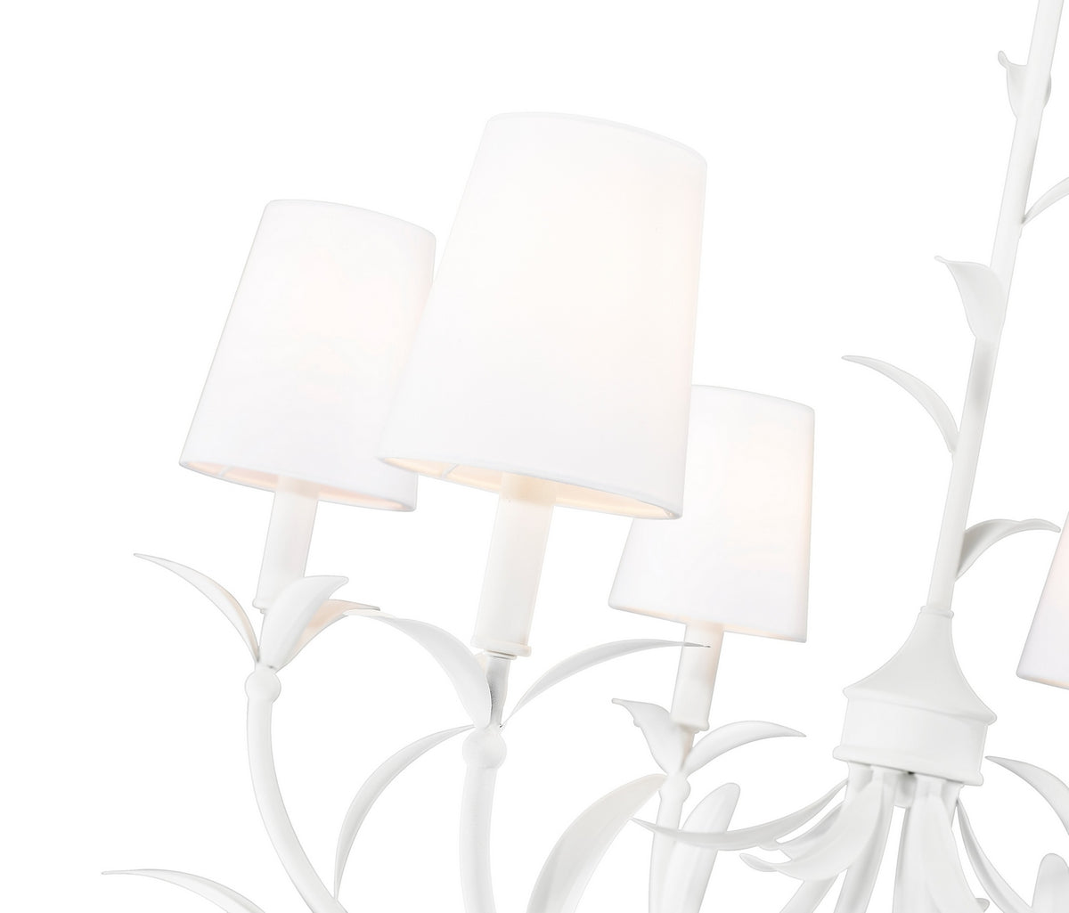 Lustre Aslin Blanc texturé, 31" – vue 5