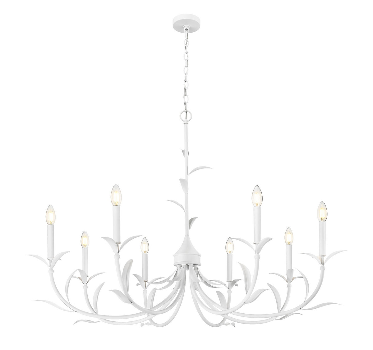 Lustre Aslin Blanc texturé, 42" – vue 3
