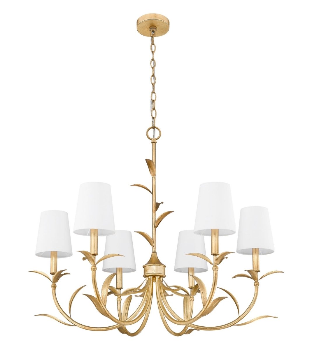 Lustre Aslin - Blanc texturé 20" by Z-Lite | Luminaires & cie