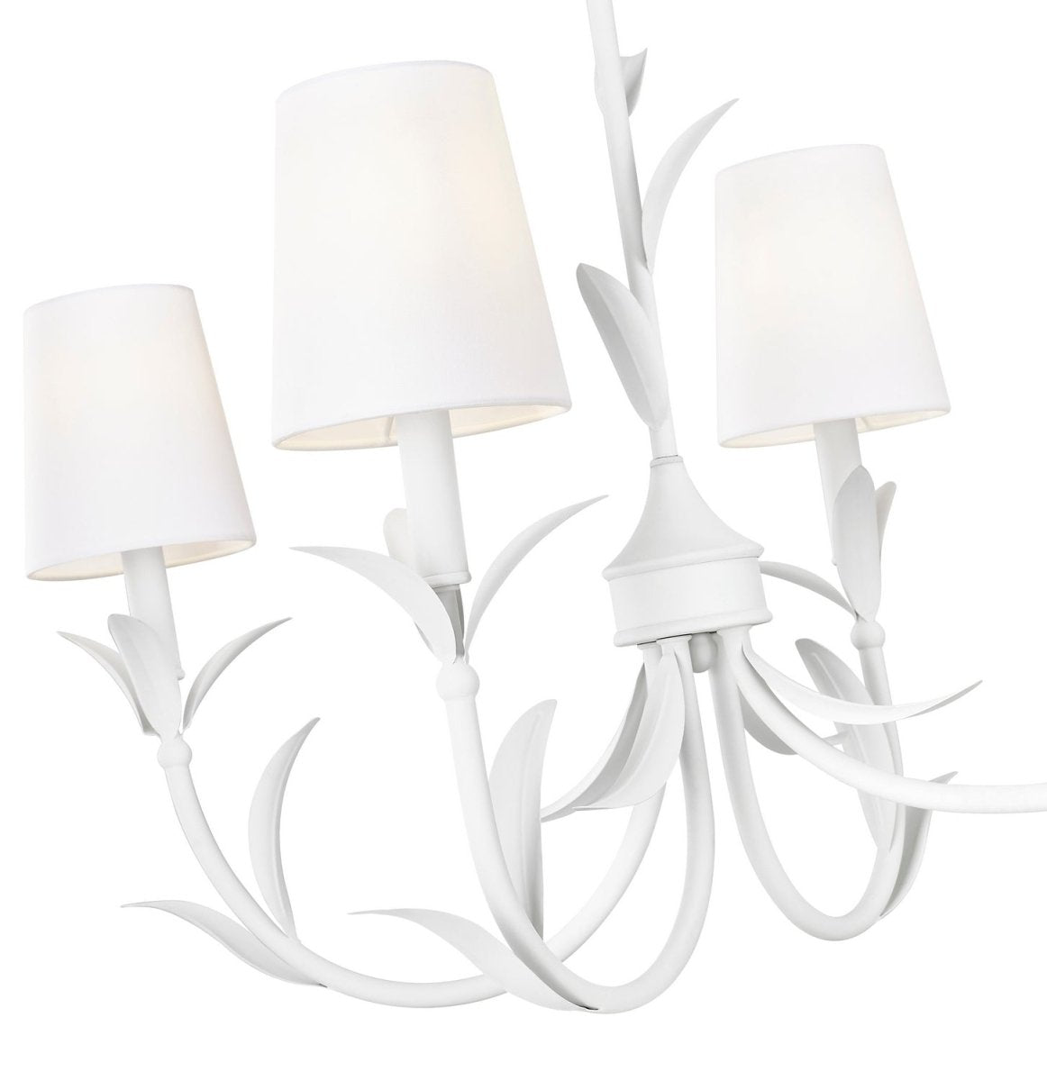 Lustre Aslin - Blanc texturé 20" by Z-Lite | Luminaires & cie
