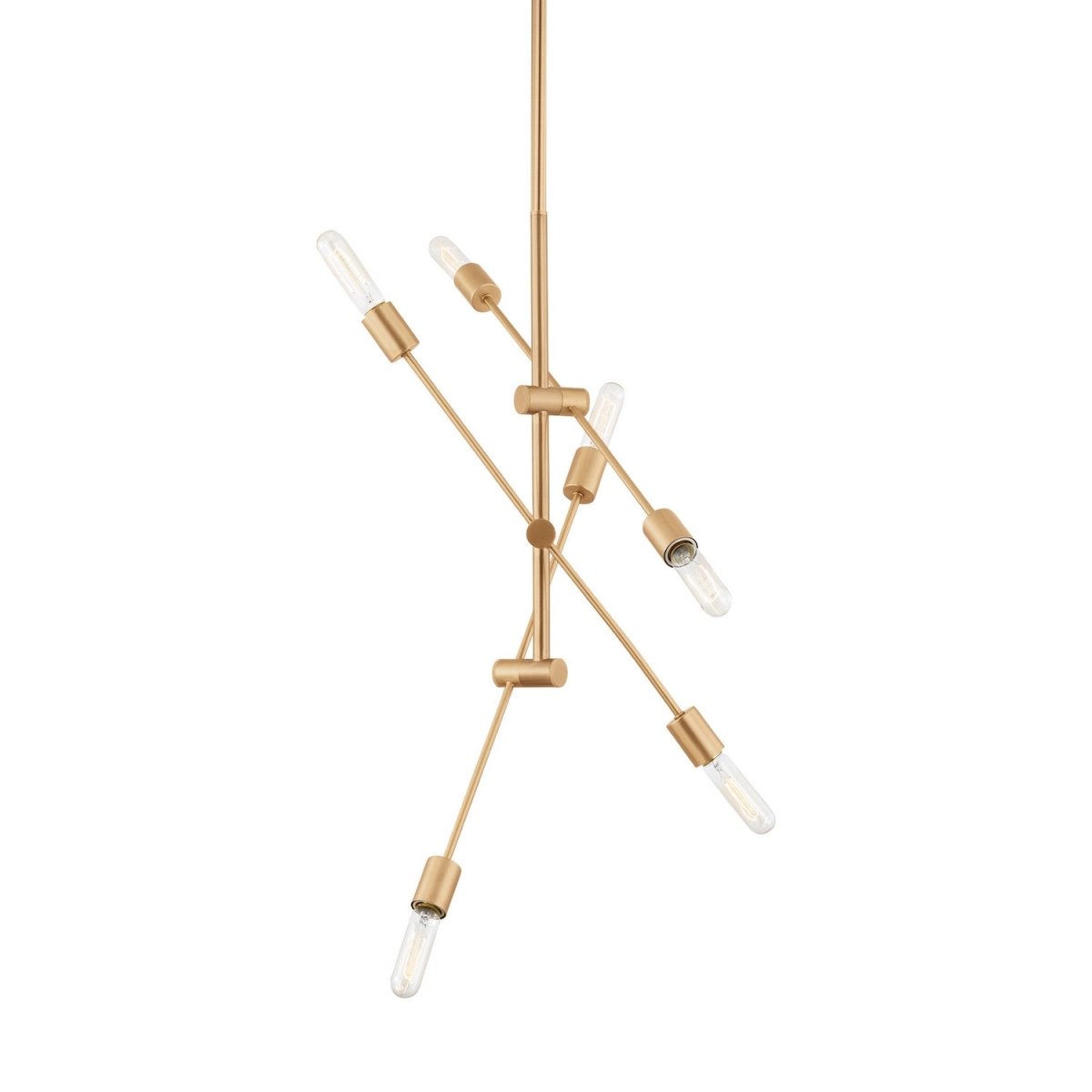 Lustre Axis - Laiton satiné by Visual Comfort Studio | Luminaires & cie