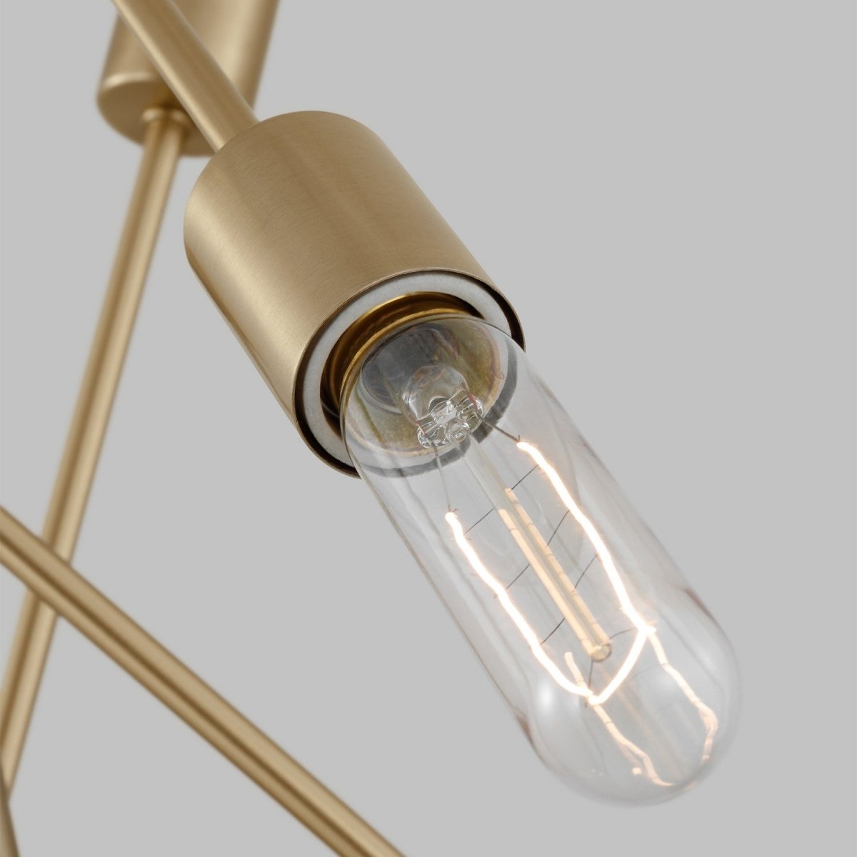 Lustre Axis - Laiton satiné by Visual Comfort Studio | Luminaires & cie