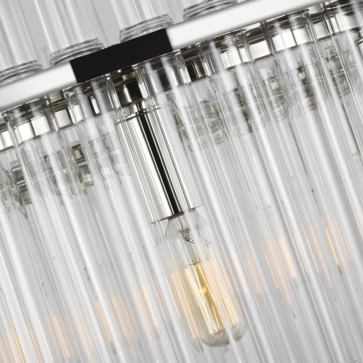 Lustre Beckett - Laiton bruni 32" by Visual Comfort Studio | Luminaires & cie