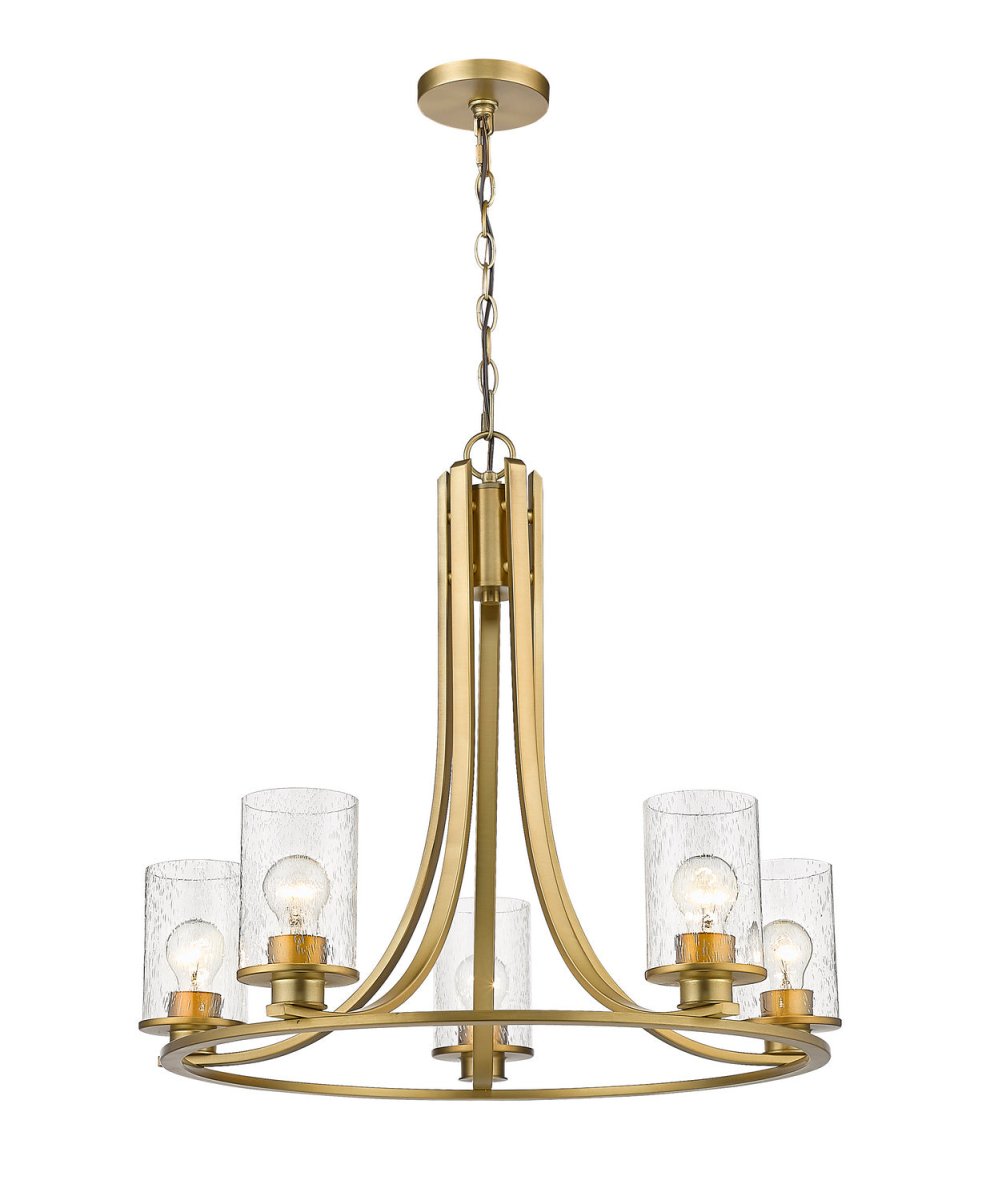 Lustre Beckett - Laiton ancien by Z-Lite | Luminaires & cie