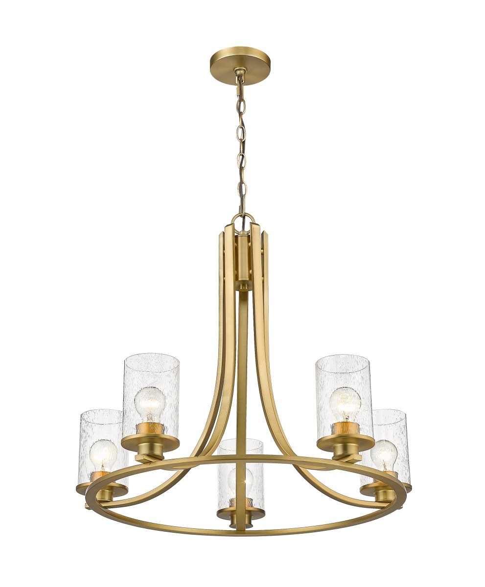Lustre Beckett - Laiton ancien by Z-Lite | Luminaires & cie