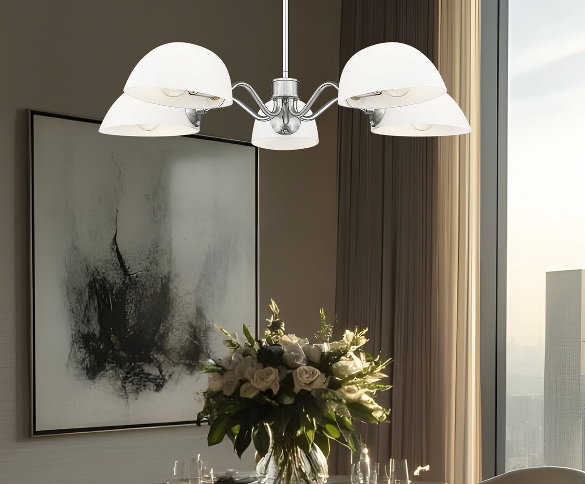 Lustre Breton Nickel brossé, 33" – vue 8