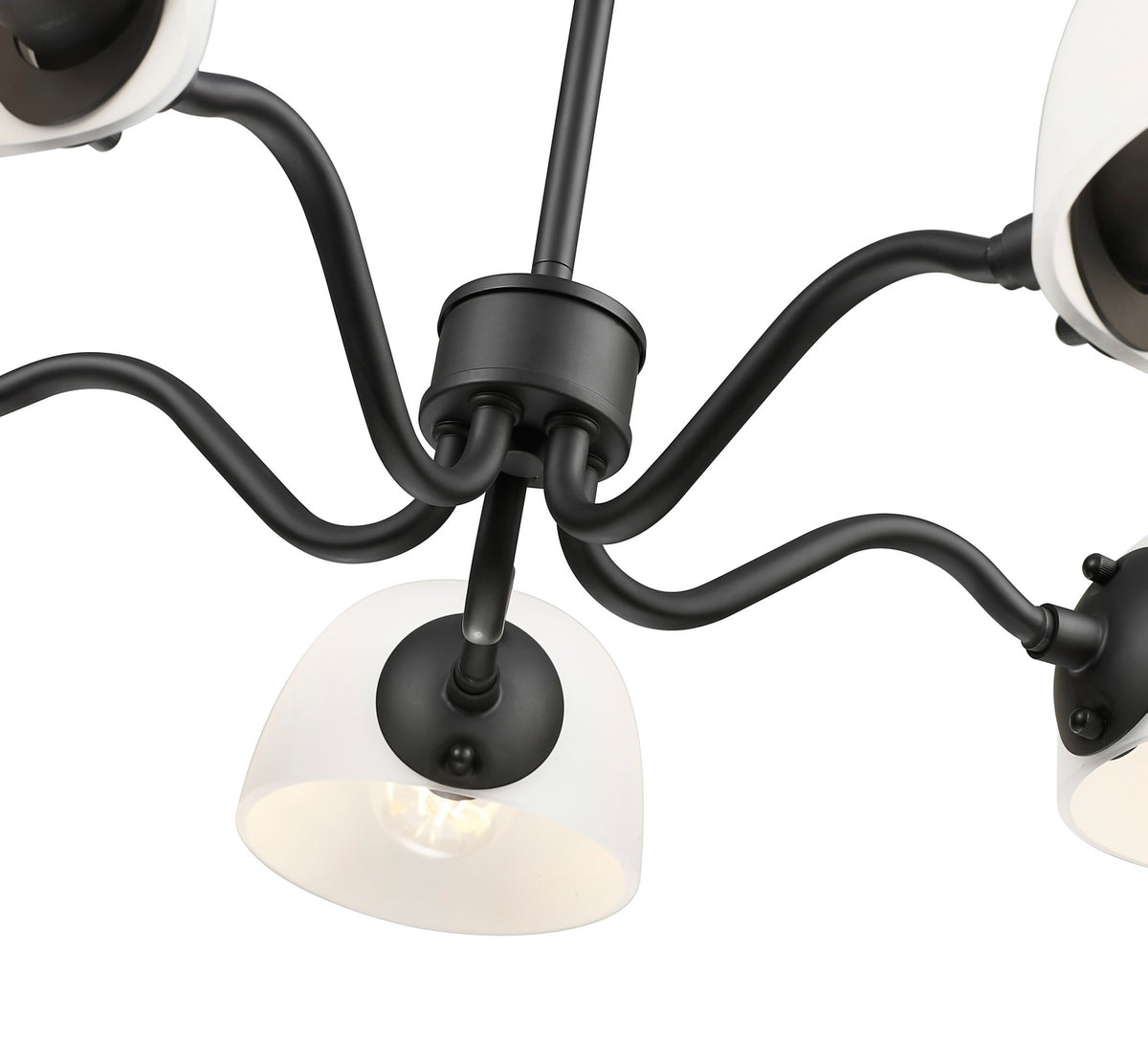 Lustre Breton Noir mat, 33" – vue 2