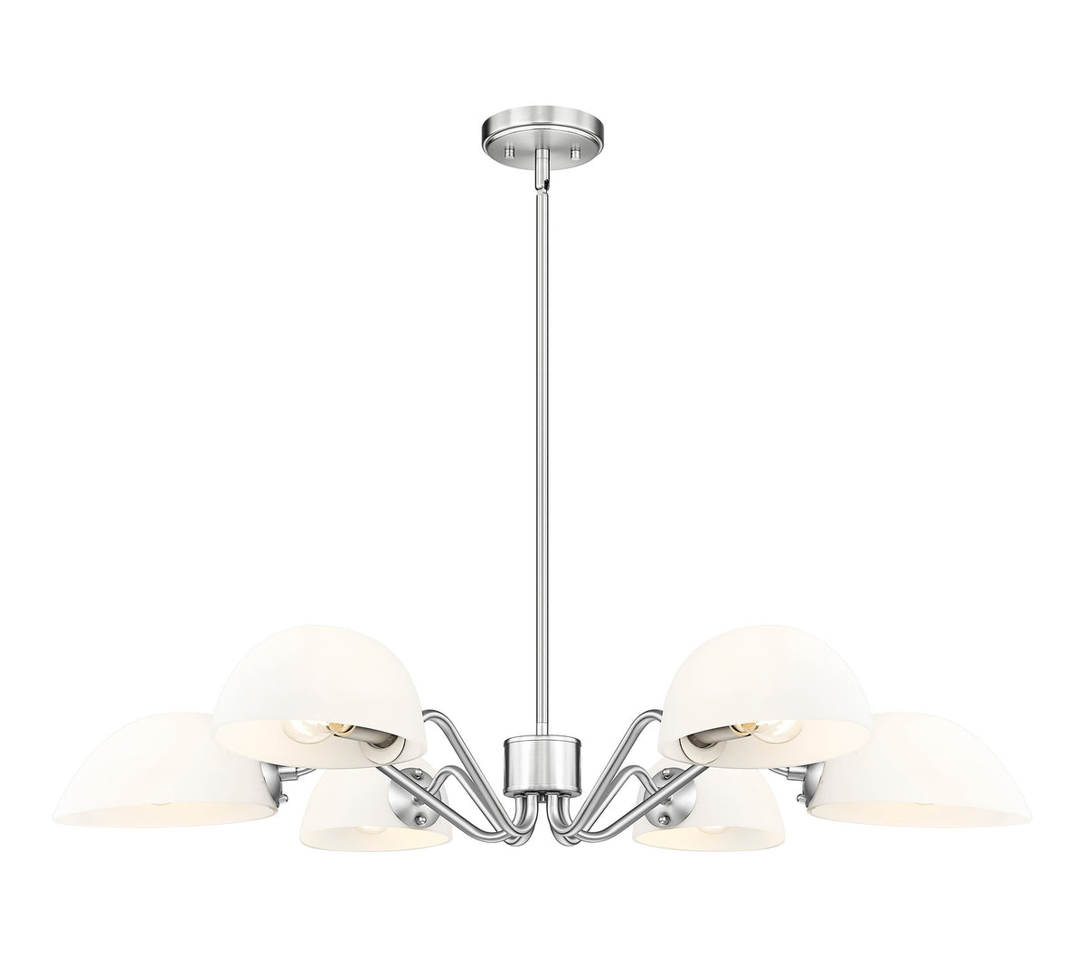 Lustre Breton Nickel brossé, 39" – Z-Lite