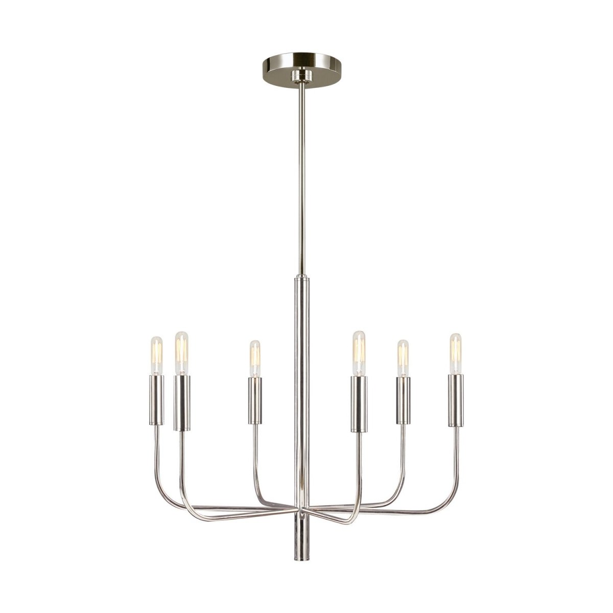 Lustre Brianna - Nickel poli 24" by Visual Comfort Studio | Luminaires & cie