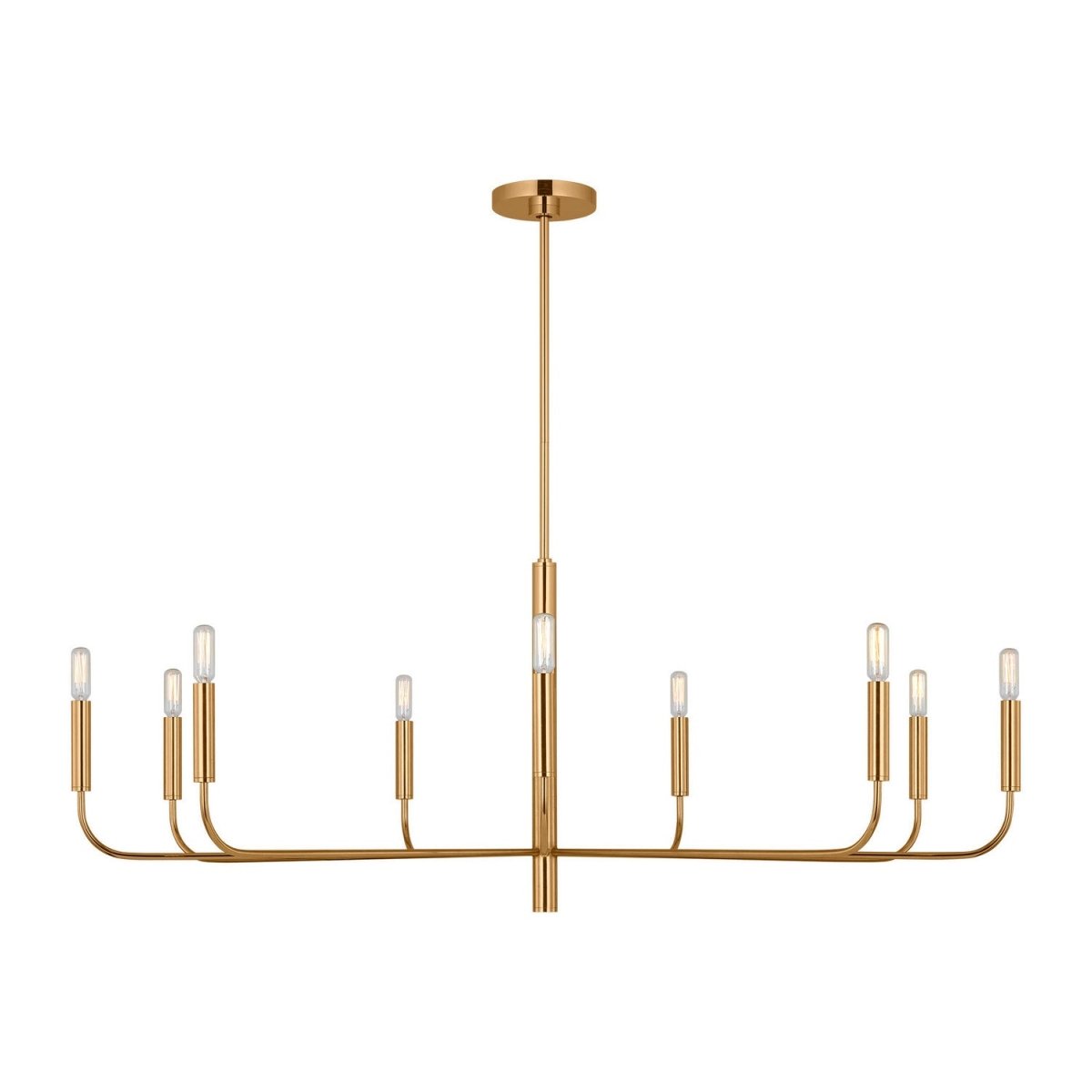 Lustre Brianna - Laiton bruni 48" by Visual Comfort Studio | Luminaires & cie