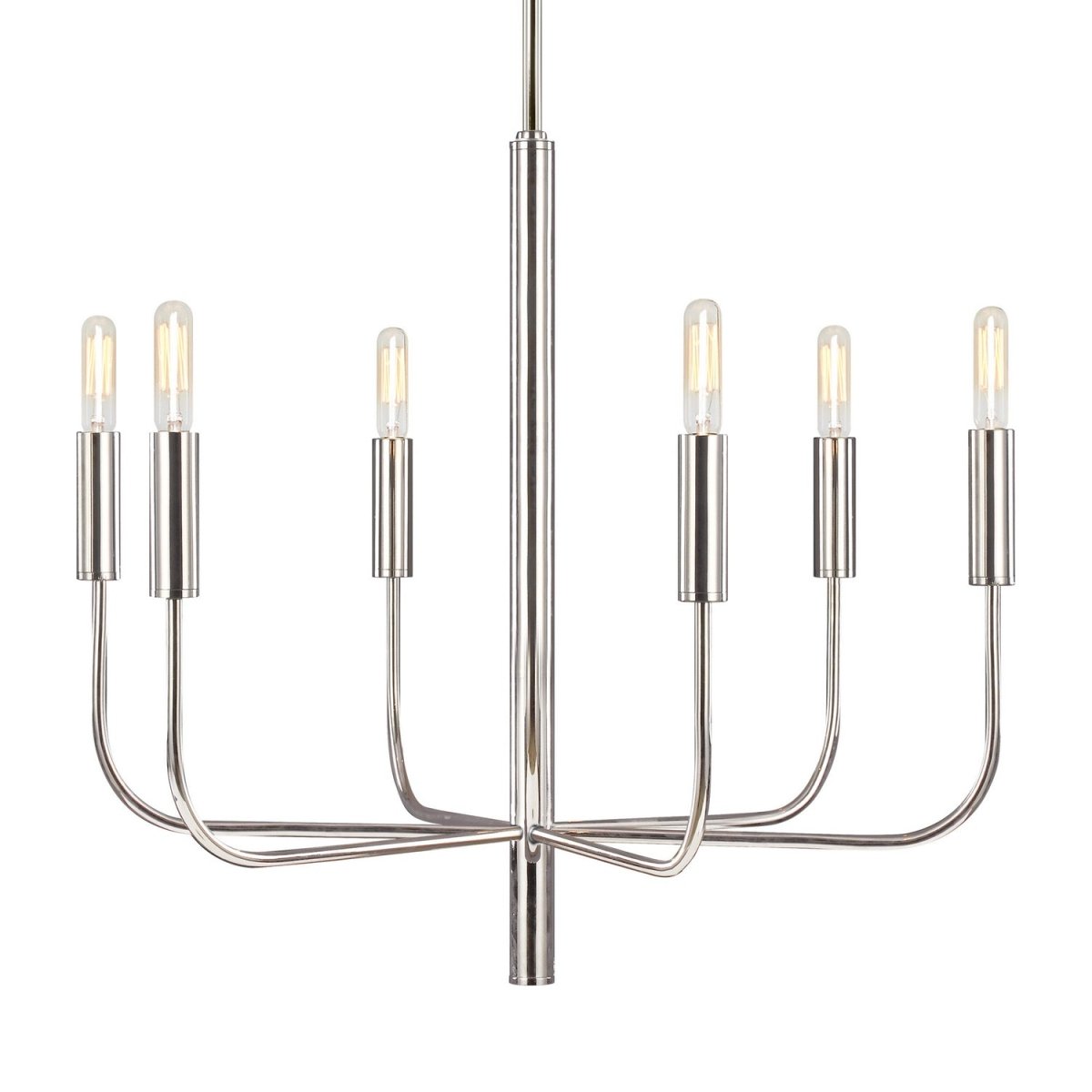 Lustre Brianna - Nickel poli 48" by Visual Comfort Studio | Luminaires & cie