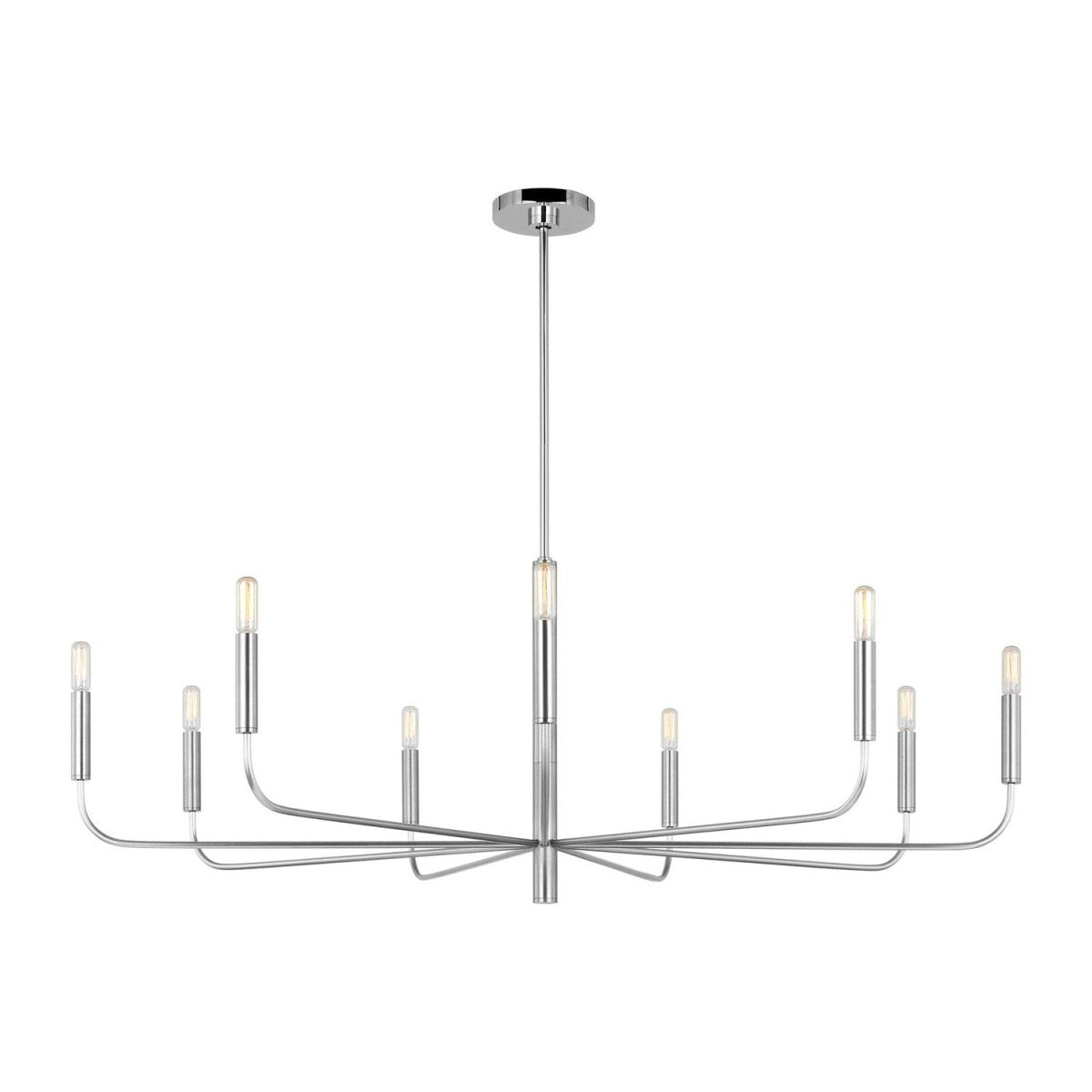 Lustre Brianna - Nickel poli 48" by Visual Comfort Studio | Luminaires & cie