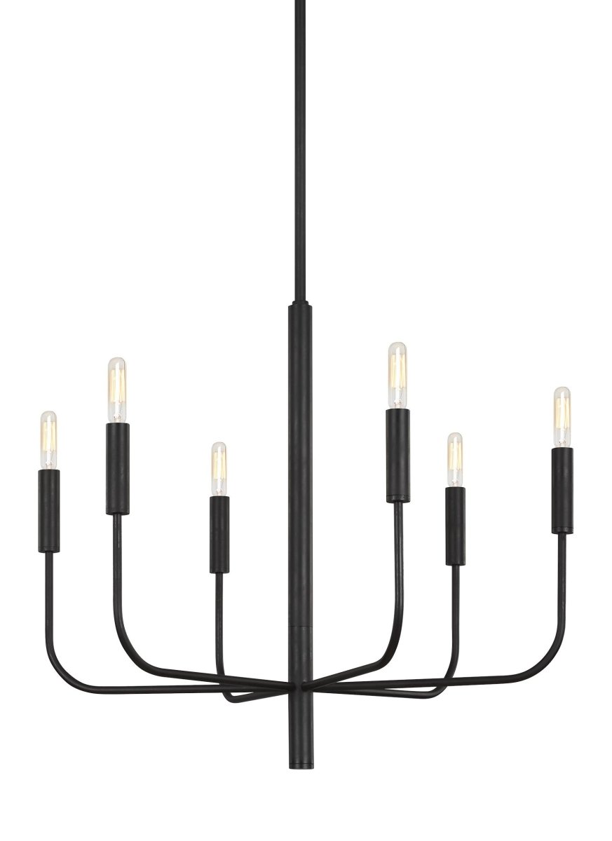 Lustre Brianna - Nickel poli 48" by Visual Comfort Studio | Luminaires & cie
