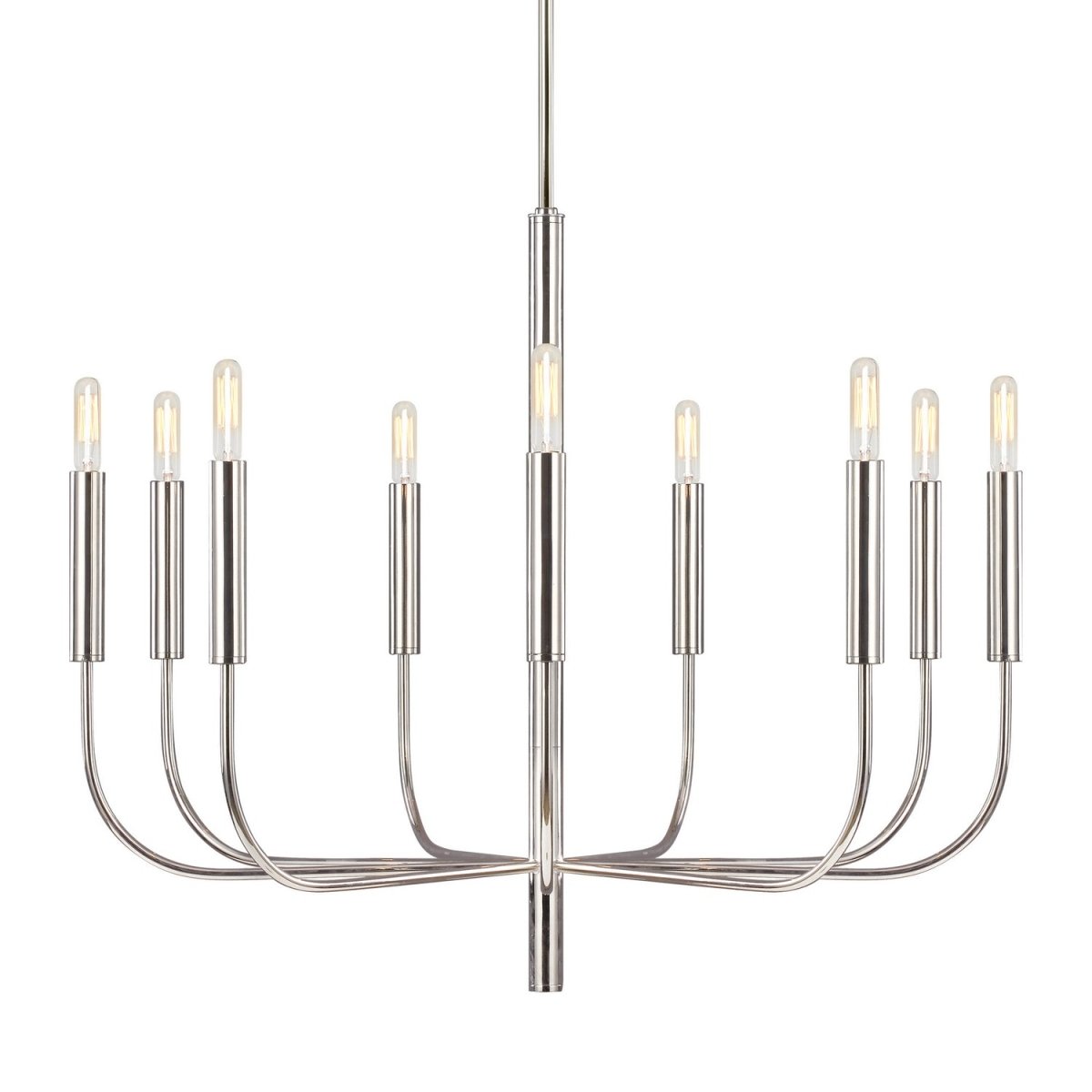 Lustre Brianna - Nickel poli 48" by Visual Comfort Studio | Luminaires & cie