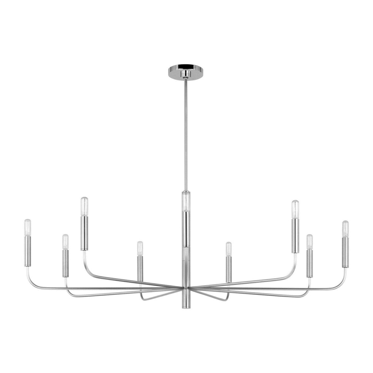Lustre Brianna - Nickel poli 48" by Visual Comfort Studio | Luminaires & cie