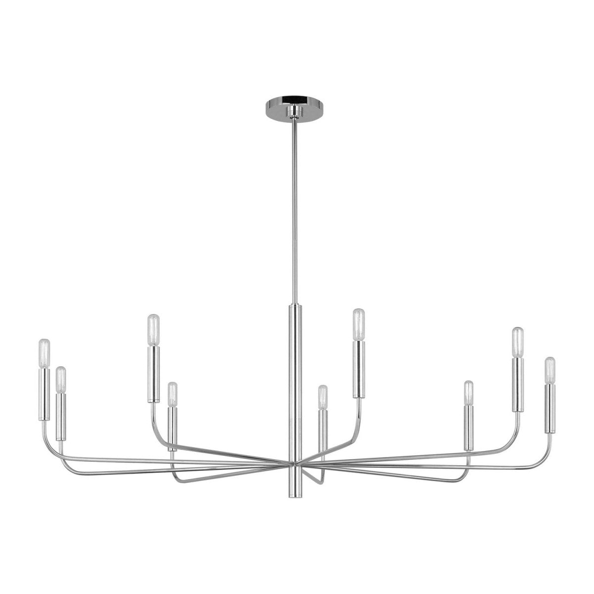 Lustre Brianna - Nickel poli 48" by Visual Comfort Studio | Luminaires & cie