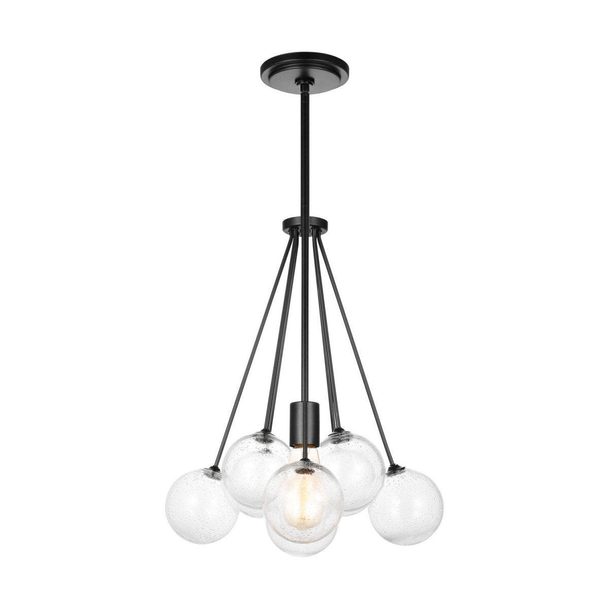 Lustre Bronzeville - Noir minuit 14 1/4" by Visual Comfort Studio | Luminaires & cie