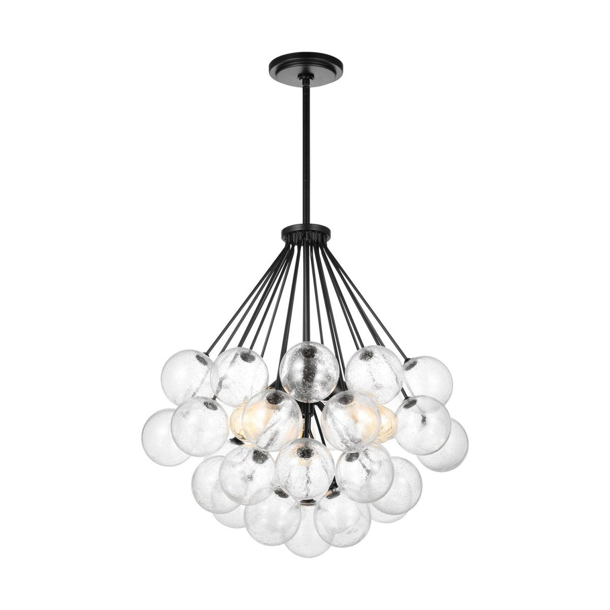 Lustre Bronzeville - Noir minuit 21 3/4" by Visual Comfort Studio | Luminaires & cie