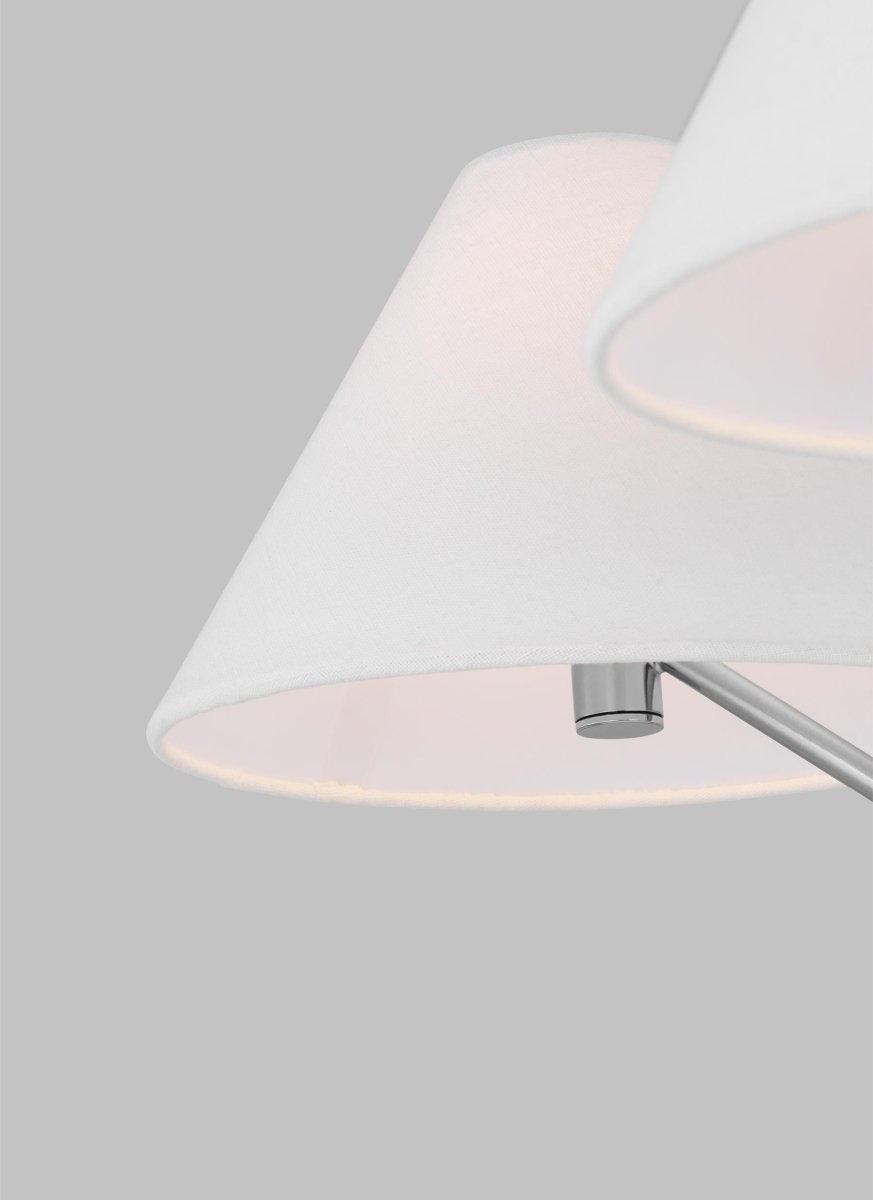 Lustre Burke - Laiton satiné 38" by Visual Comfort Studio | Luminaires & cie