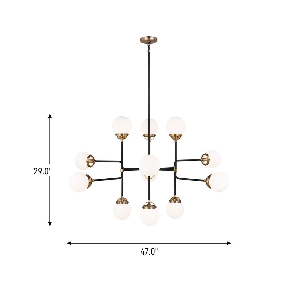 Lustre Cafe - 47" by Visual Comfort Studio | Luminaires & cie
