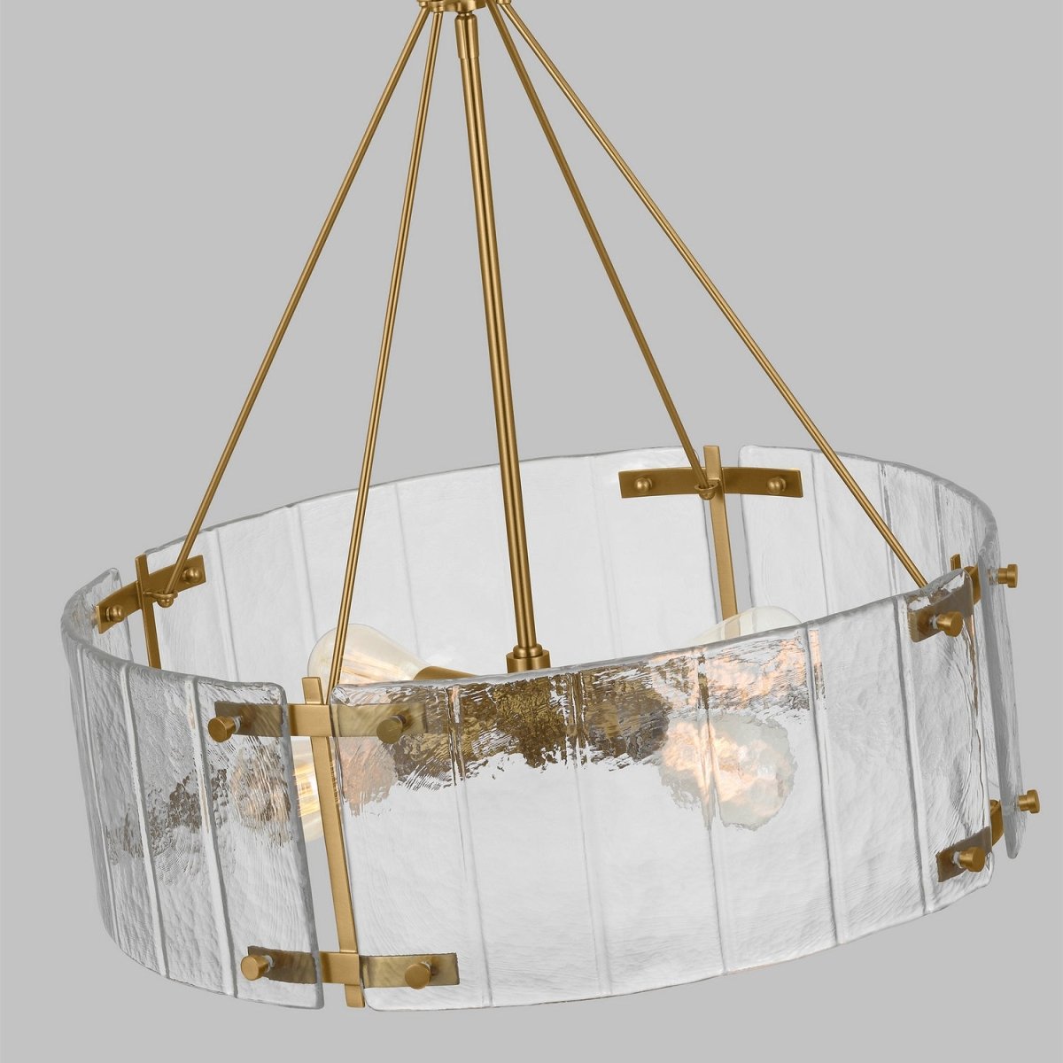 Lustre Calvert - Nickel poli by Visual Comfort Studio | Luminaires & cie