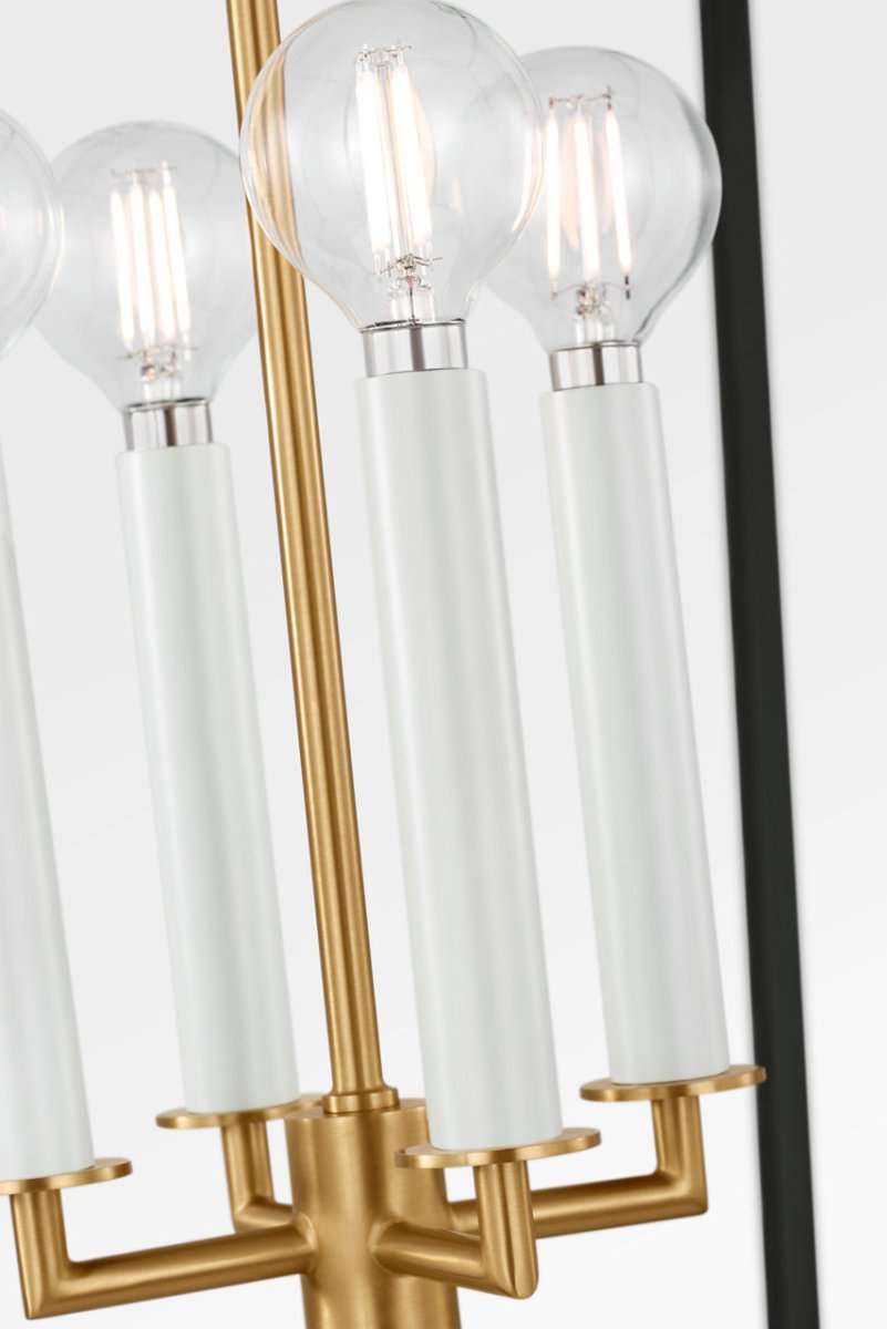 Lustre Carlyle - Noir minuit | Laiton bruni 24 3/8" by Visual Comfort Studio | Luminaires & cie
