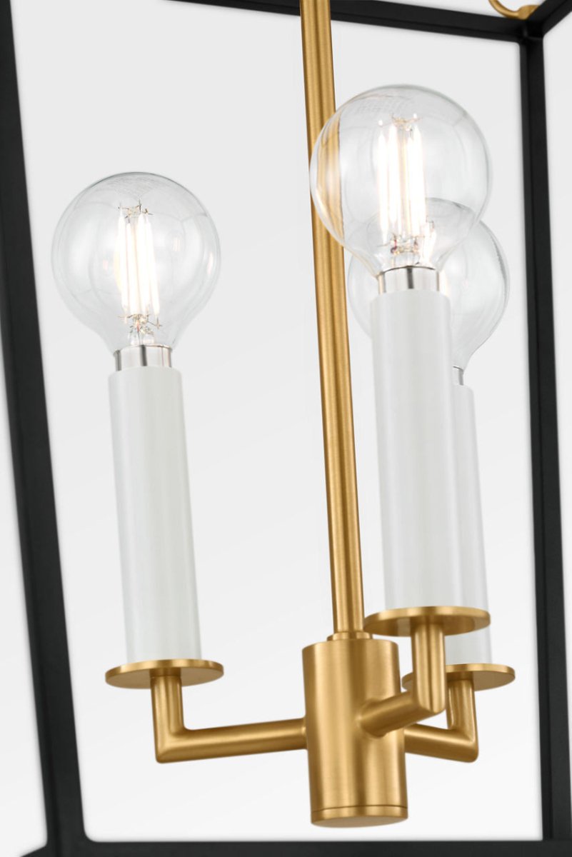 Lustre Carlyle - Noir minuit | Laiton bruni 24 3/8" by Visual Comfort Studio | Luminaires & cie
