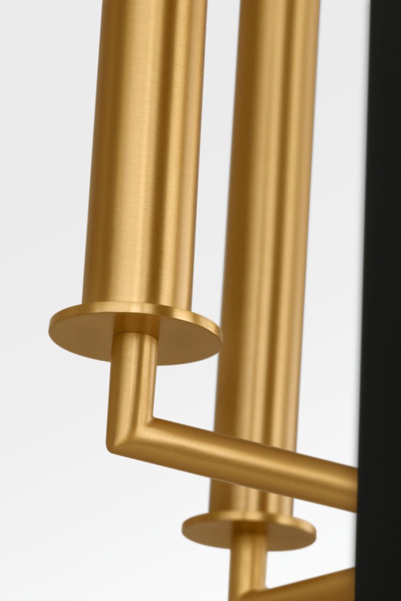 Lustre Carlyle - Noir minuit | Laiton bruni 24 3/8" by Visual Comfort Studio | Luminaires & cie
