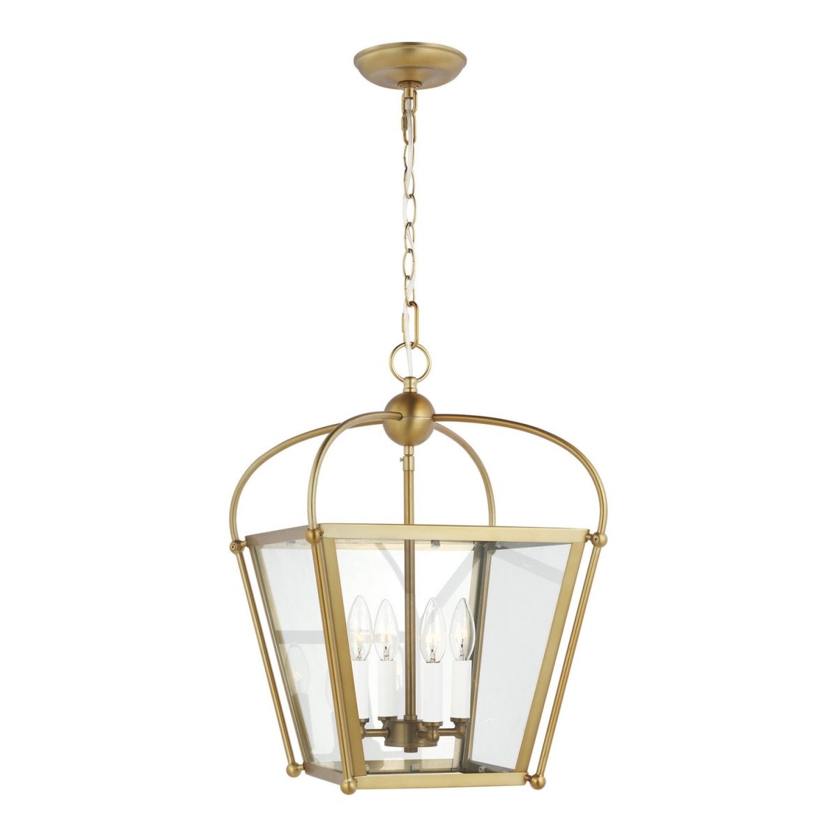 Lustre Charleston - Laiton satiné 13 7/8" by Visual Comfort Studio | Luminaires & cie