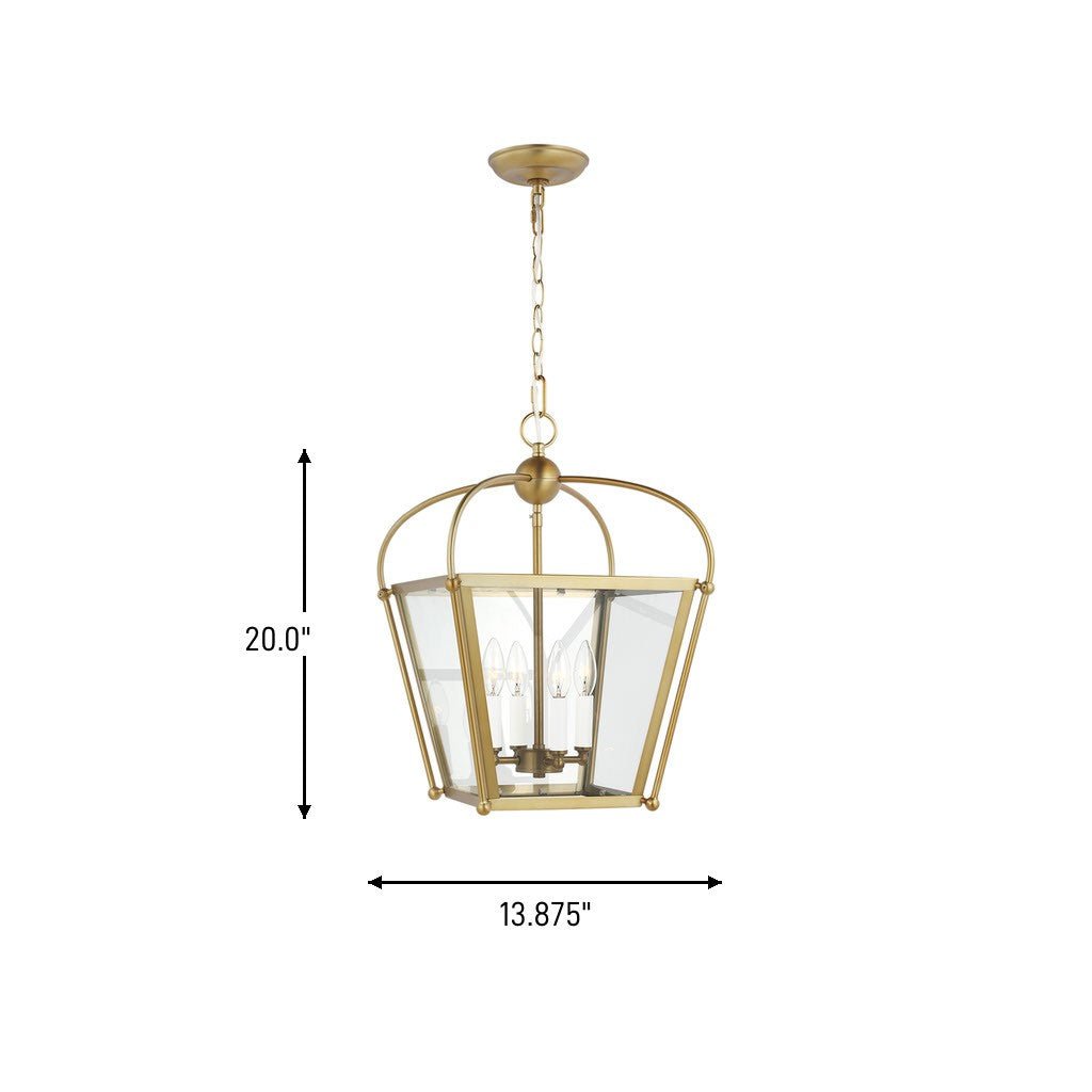 Lustre Charleston - Laiton satiné 21" by Visual Comfort Studio | Luminaires & cie