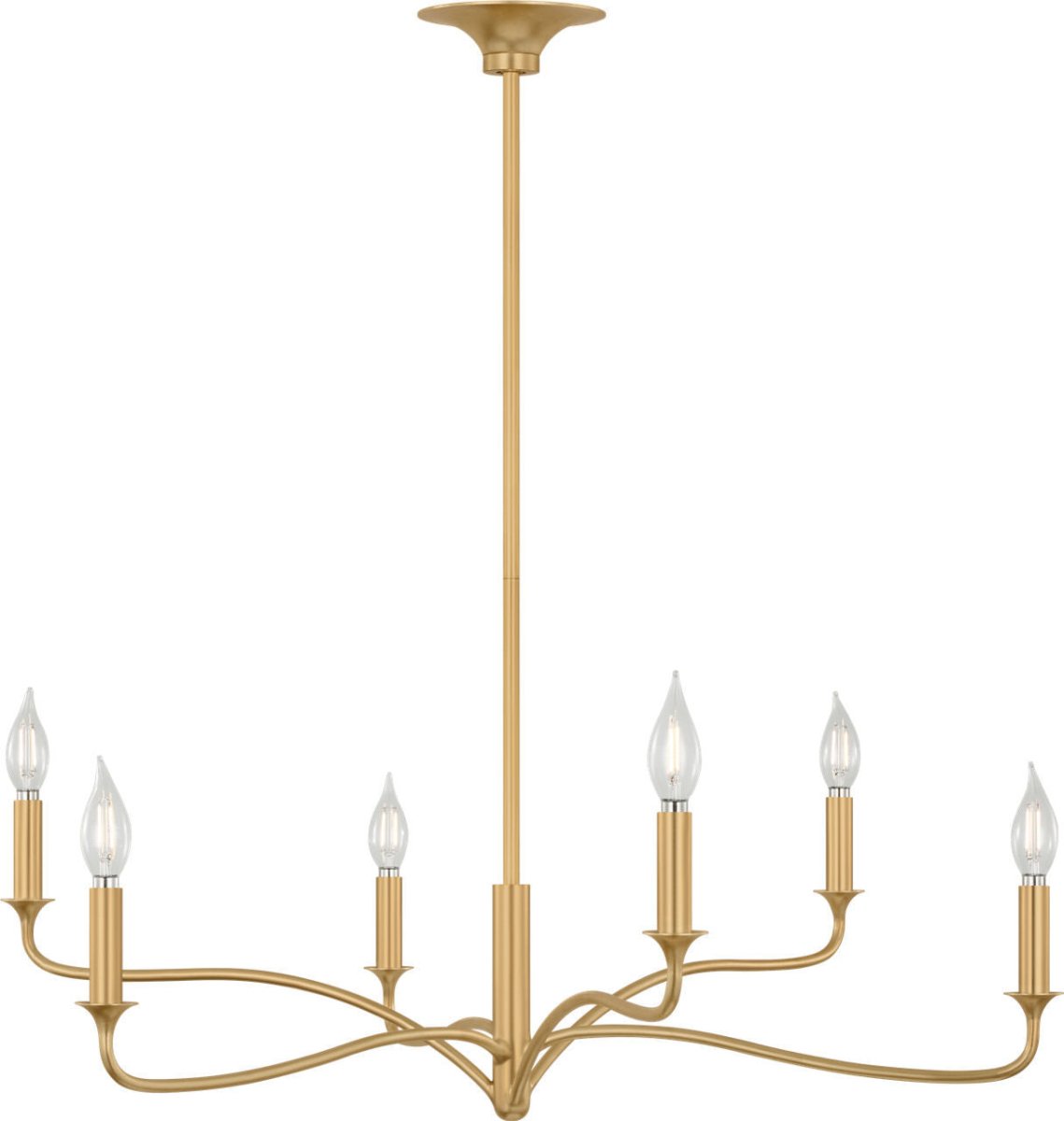 Lustre Chatsworth - Doré 32" by Visual Comfort Studio | Luminaires & cie