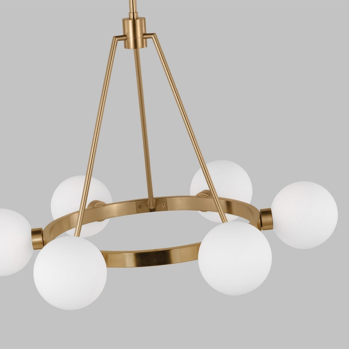 Lustre Clybourn - Laiton satiné 26" by Visual Comfort Studio | Luminaires & cie