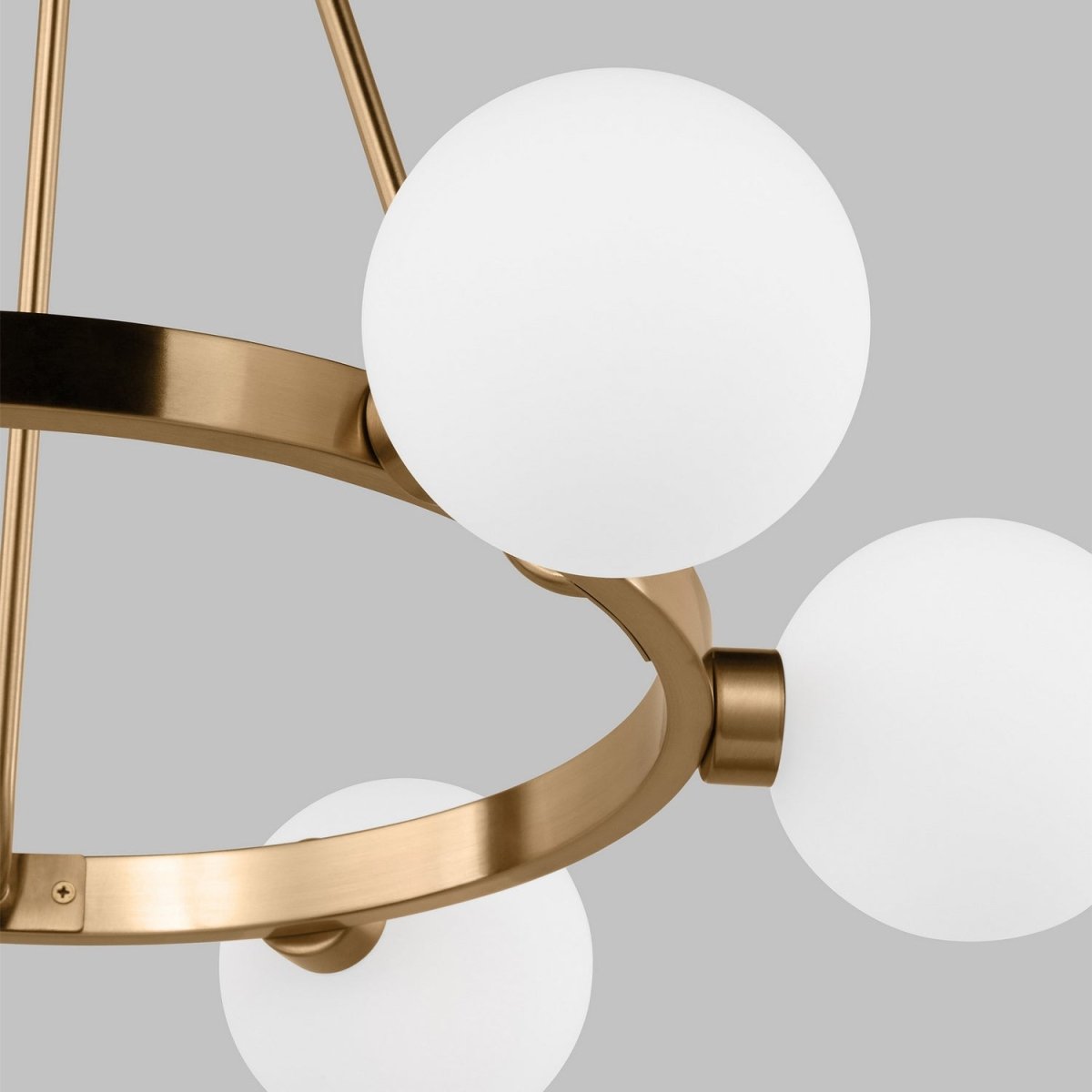 Lustre Clybourn - Laiton satiné 26" by Visual Comfort Studio | Luminaires & cie