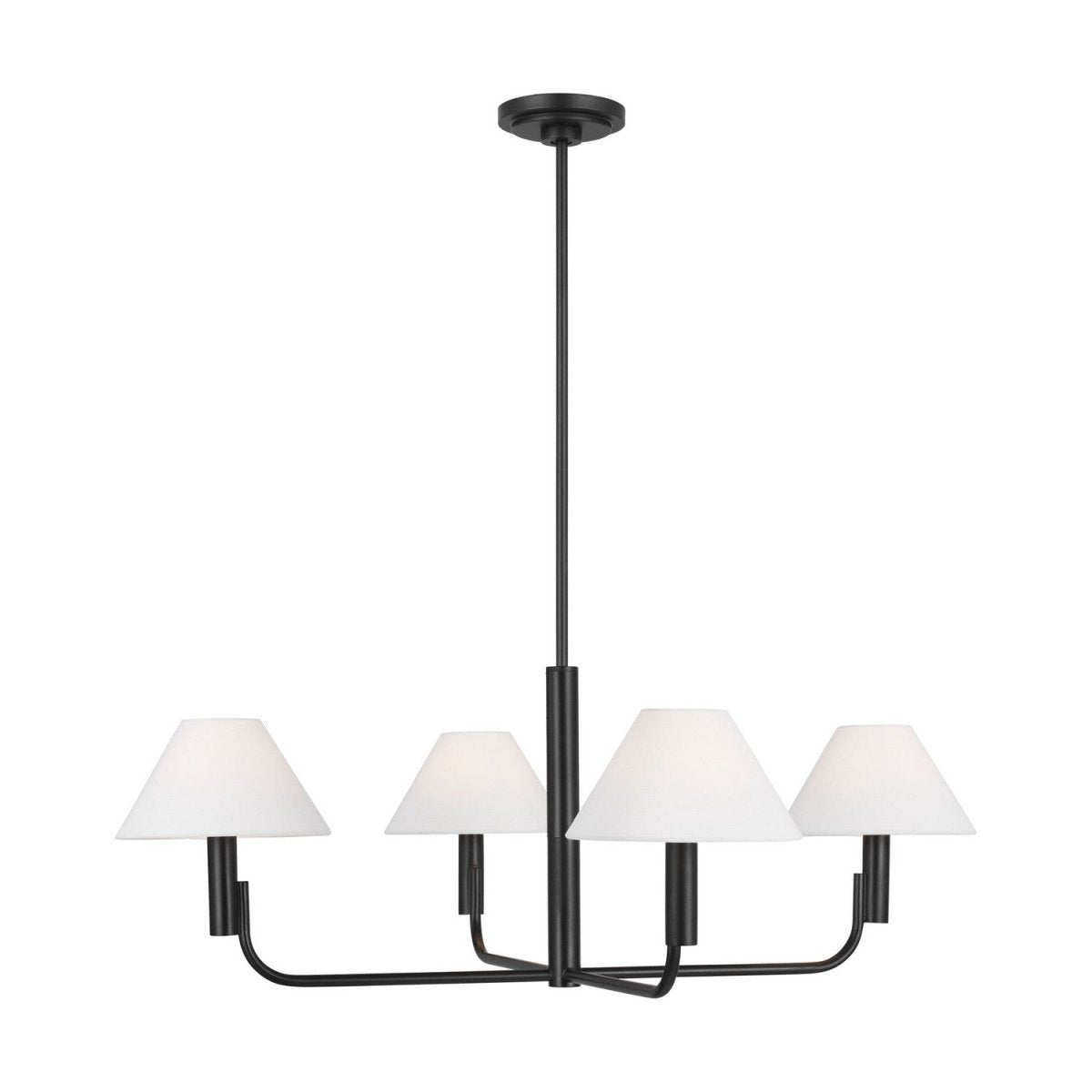 Lustre Colfax - Fer vieilli 34 1/2" by Visual Comfort Studio | Luminaires & cie