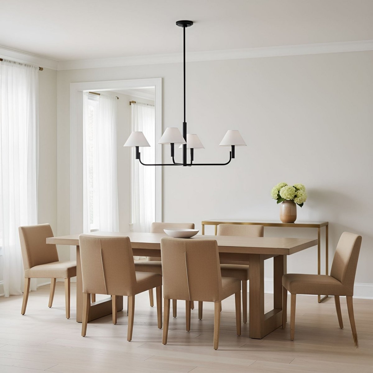 Lustre Colfax - Laiton bruni 34 1/2" by Visual Comfort Studio | Luminaires & cie