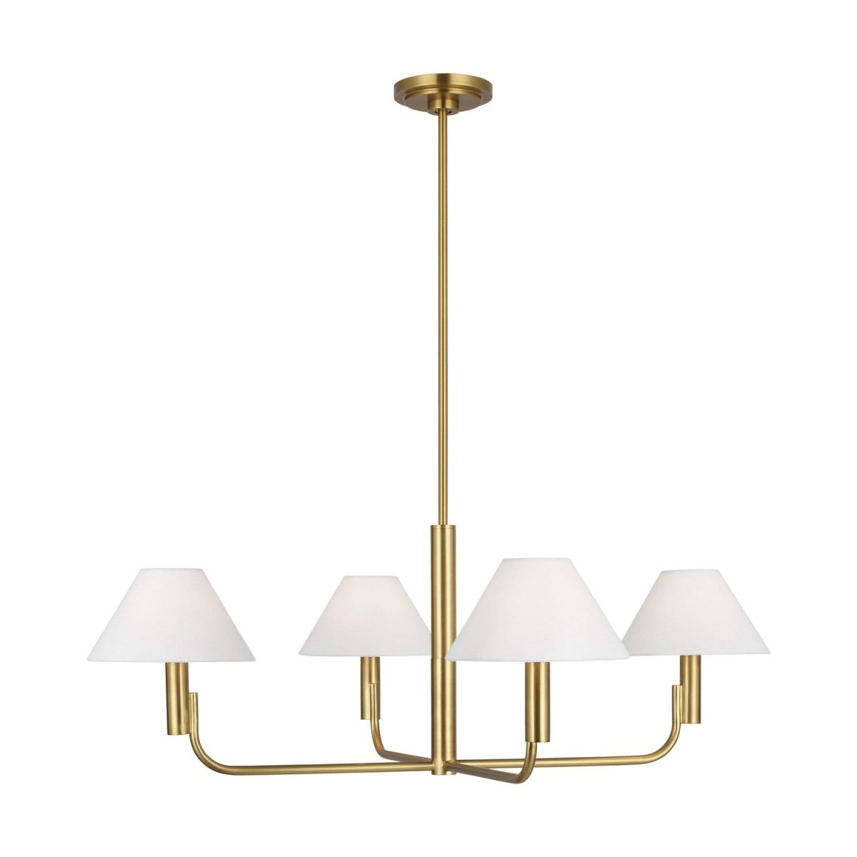 Lustre Colfax - Laiton bruni 34 1/2" by Visual Comfort Studio | Luminaires & cie