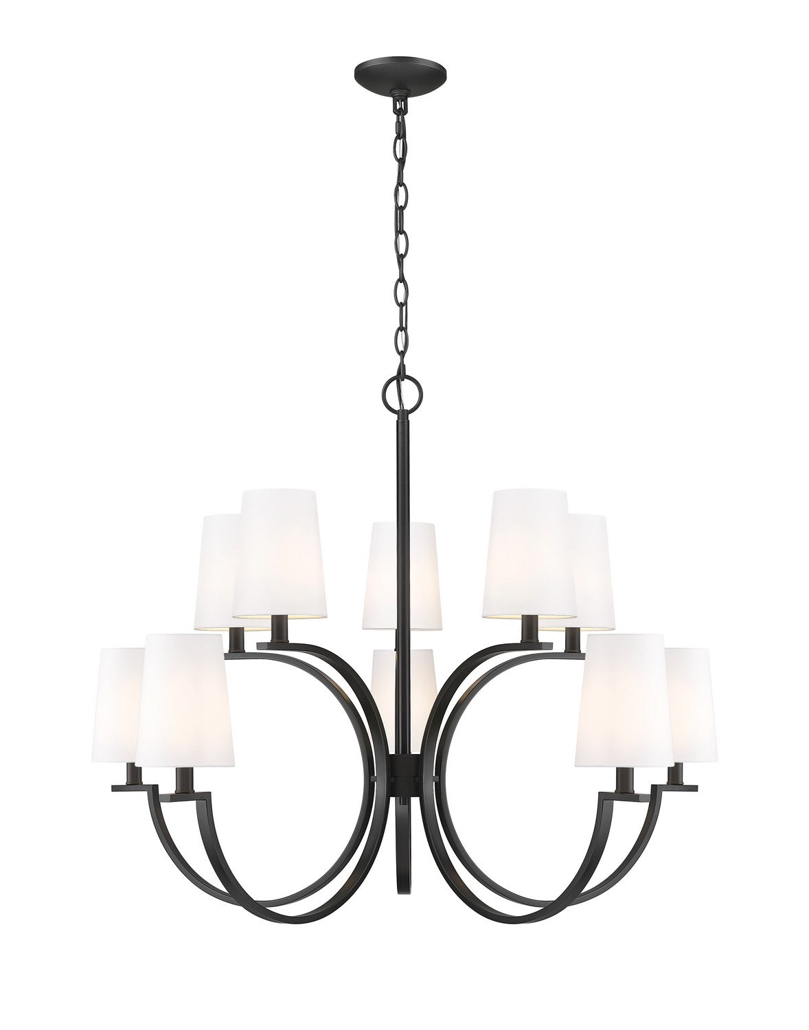 Lustre Cordelia Noir mat, 40" – Z-Lite