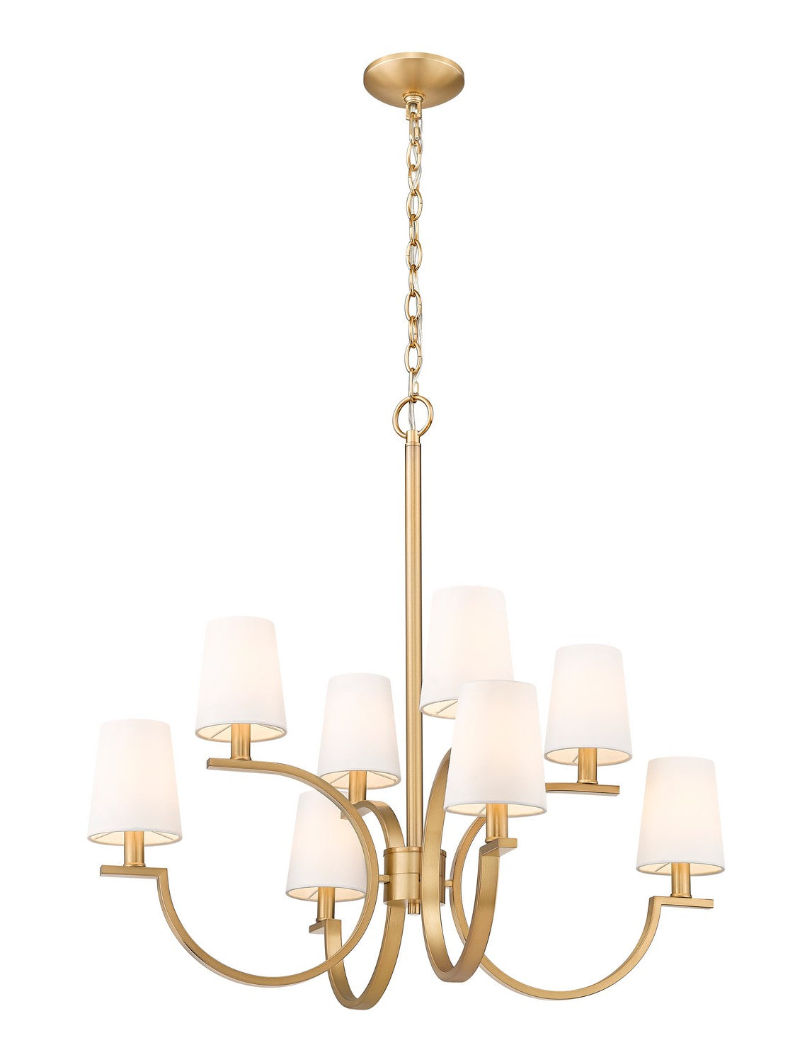 Lustre Cordelia Or moderne, 29 1/4" – vue 5