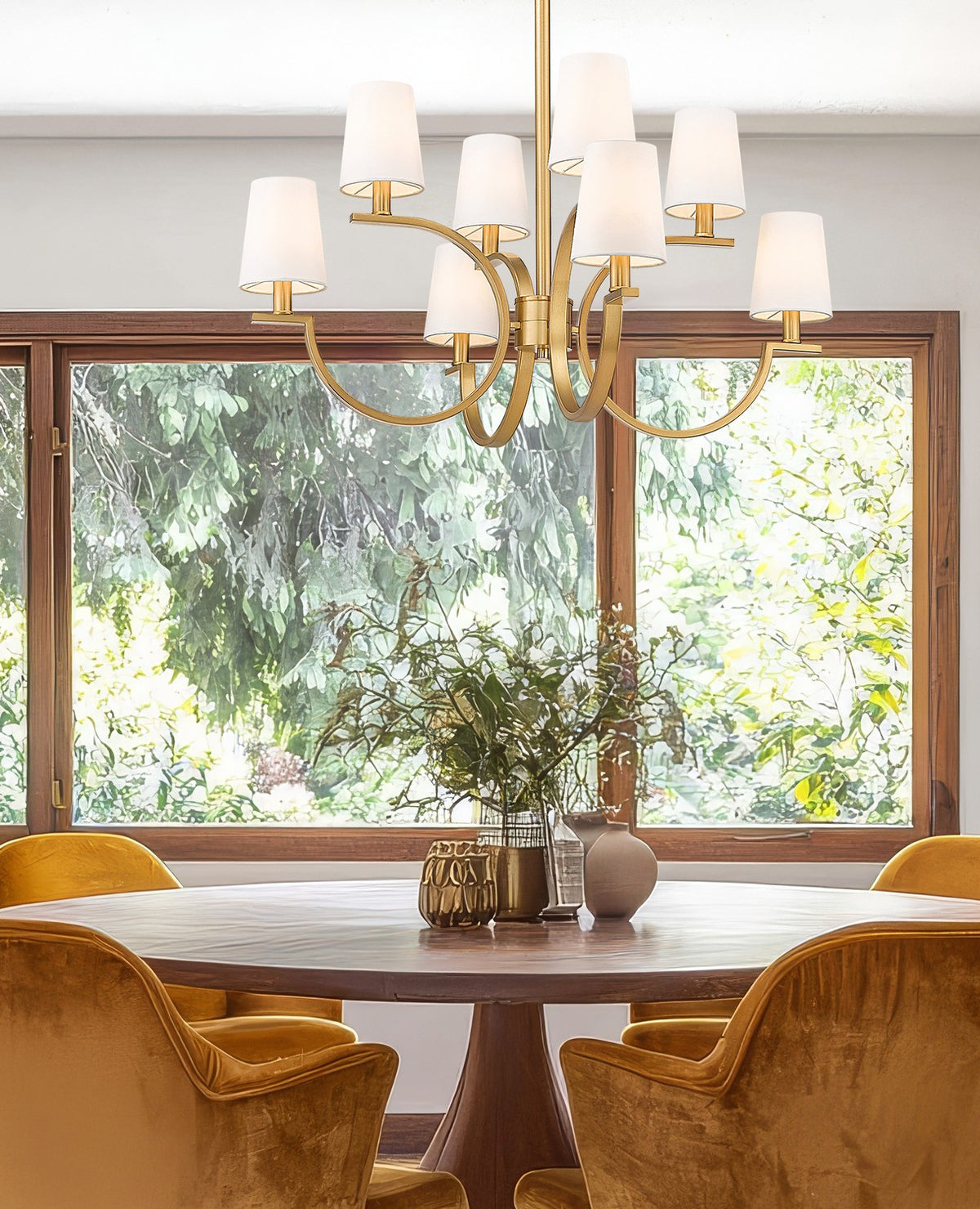 Lustre Cordelia Or moderne, 29 1/4" – vue 7