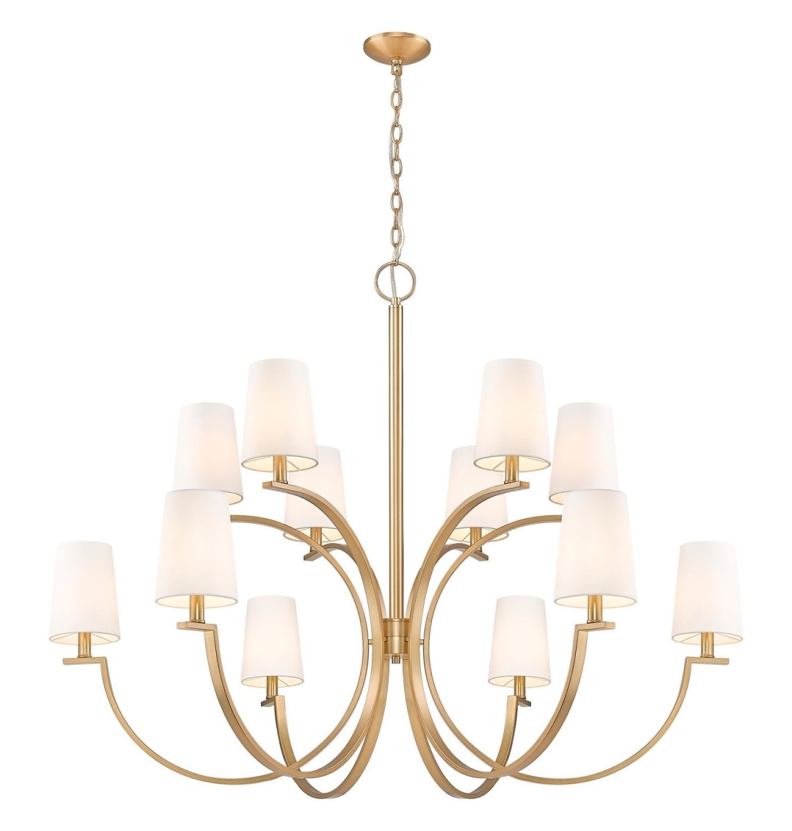 Lustre Cordelia - Or moderne 29 1/4" by Z-Lite | Luminaires & cie