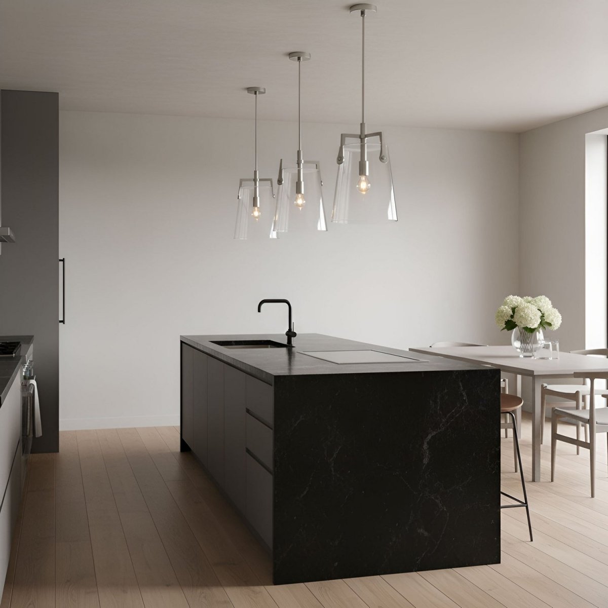 Lustre Crofton - Laiton satiné by Visual Comfort Studio | Luminaires & cie