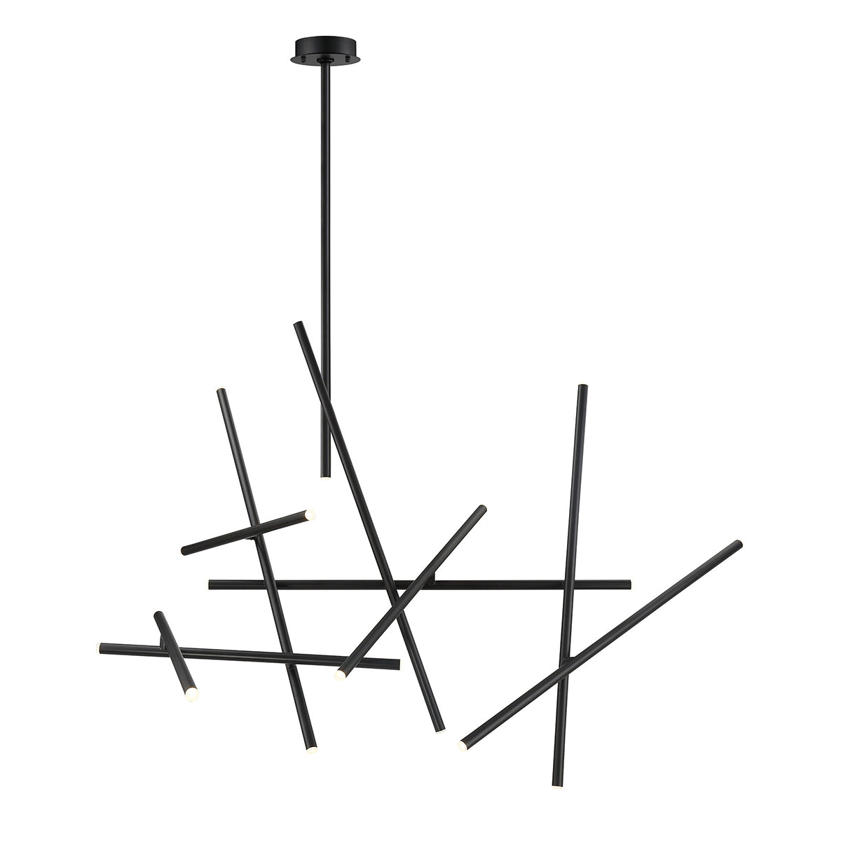 Lustre Crossroads Noir mat, 27" – Eurofase